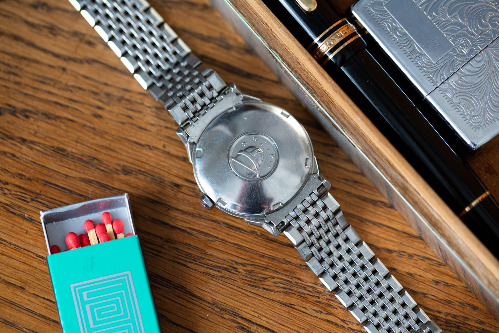 Omega Constellation Pie Pan Acier - Sélection de montres vintage Joseph Bonnie