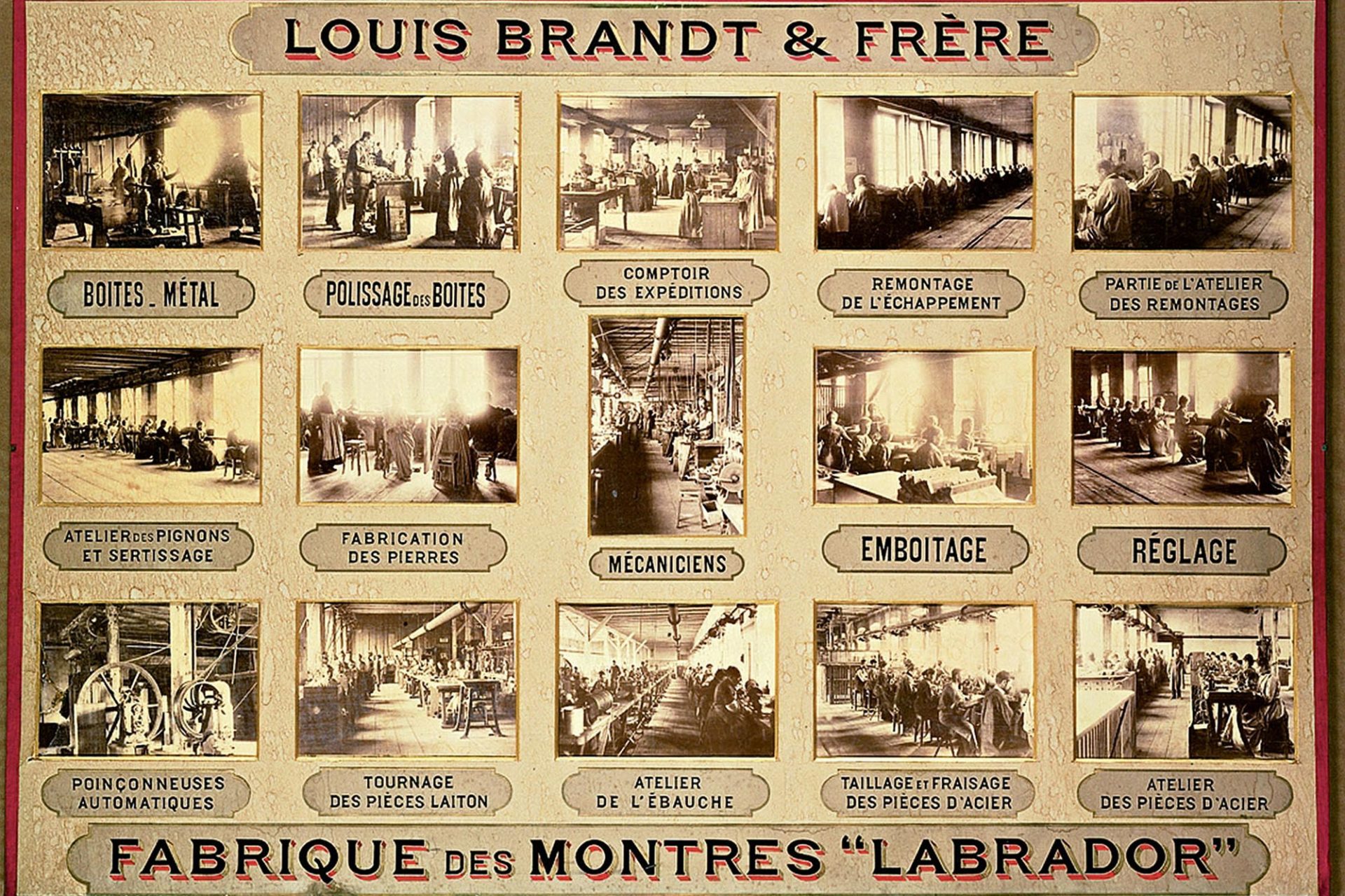 L'histoire Omega - Louis Brandt et Frères