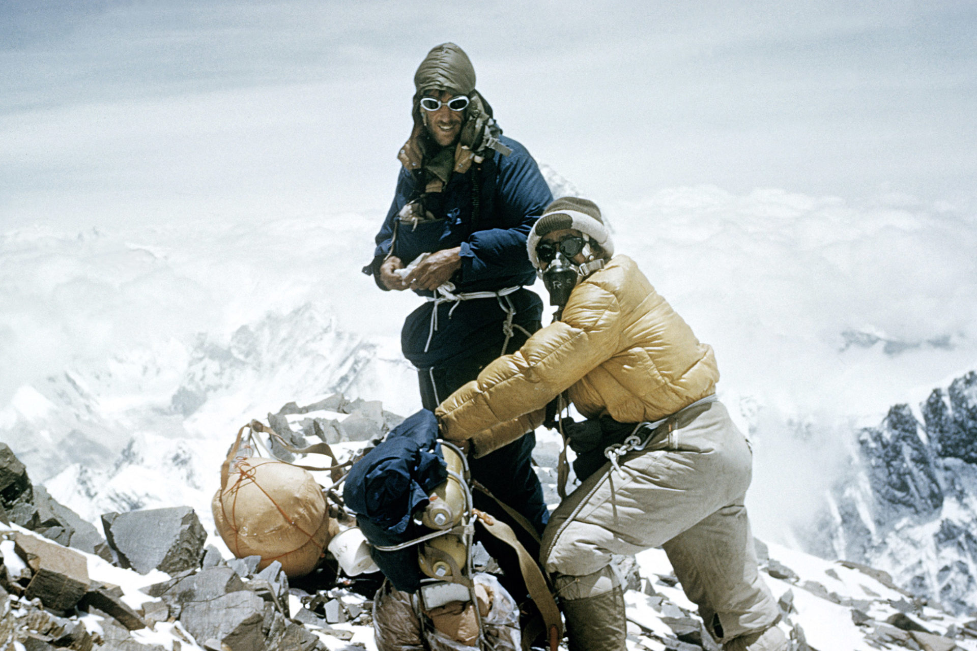 Sir Edmund Hillary & Tenzing Norgay - Crédits : Alfred Gregory Royal Geographic Society