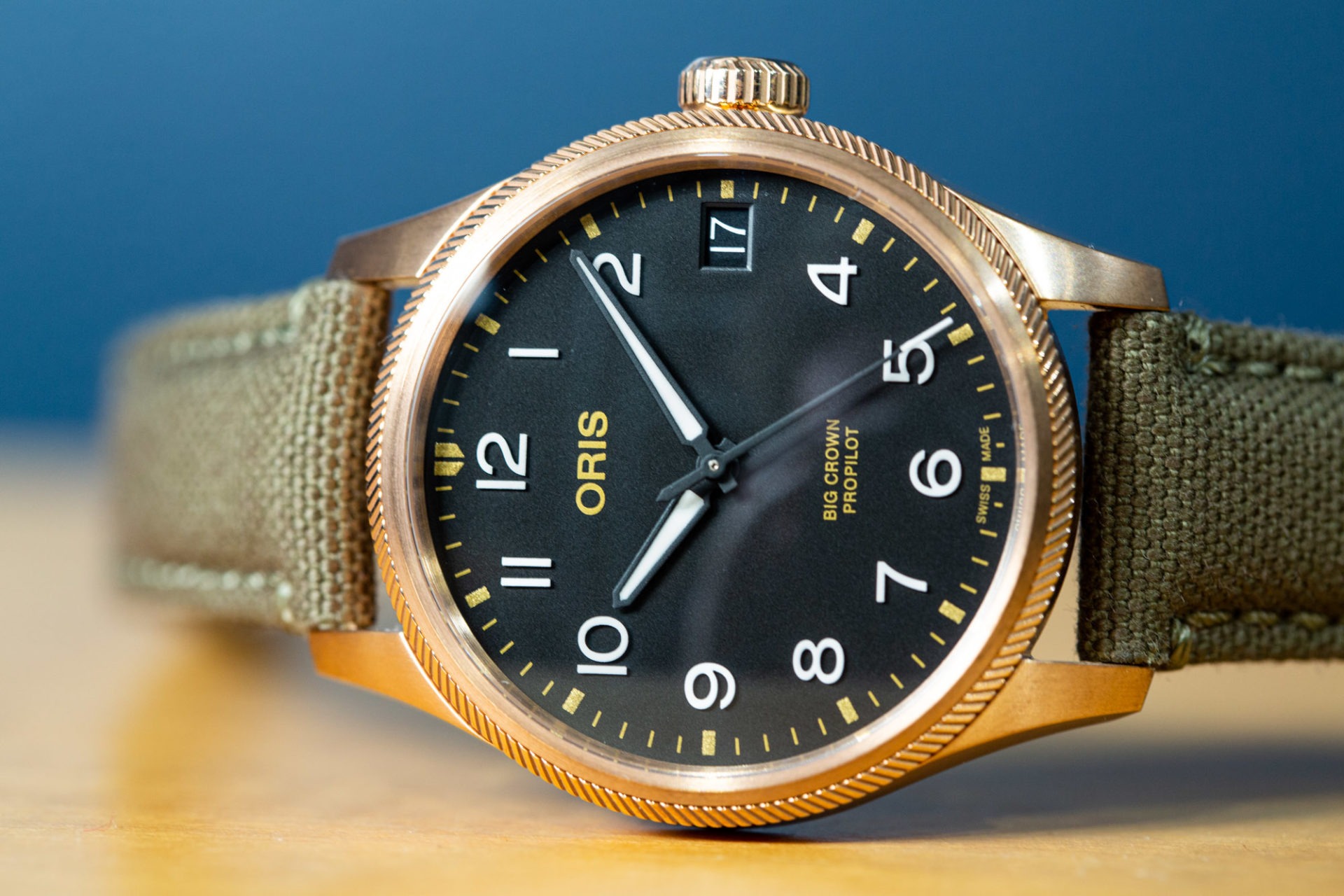 Oris Big Crown Propilot Big Date Bronze