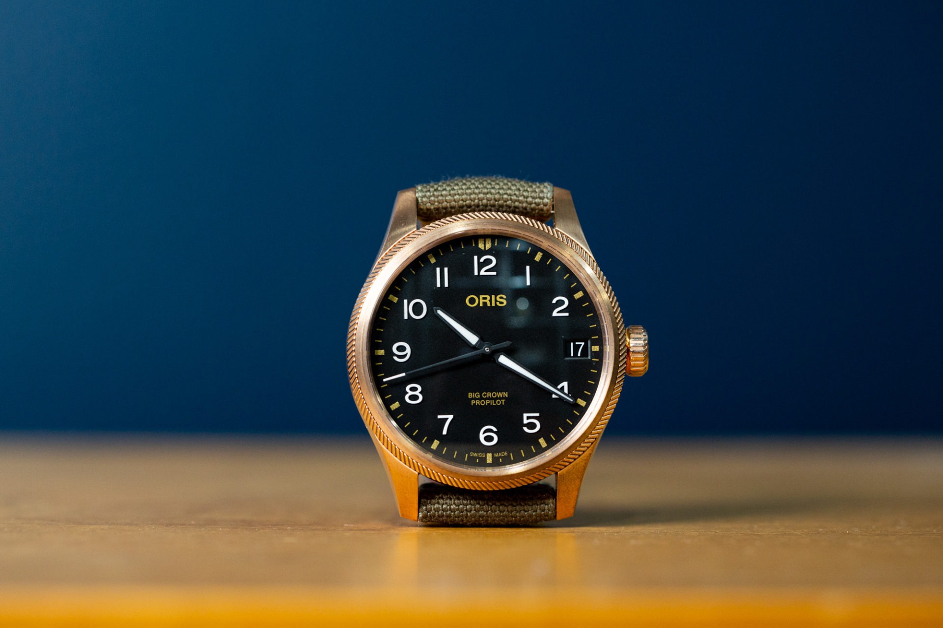 Oris Big Crown Propilot Big Date Bronze