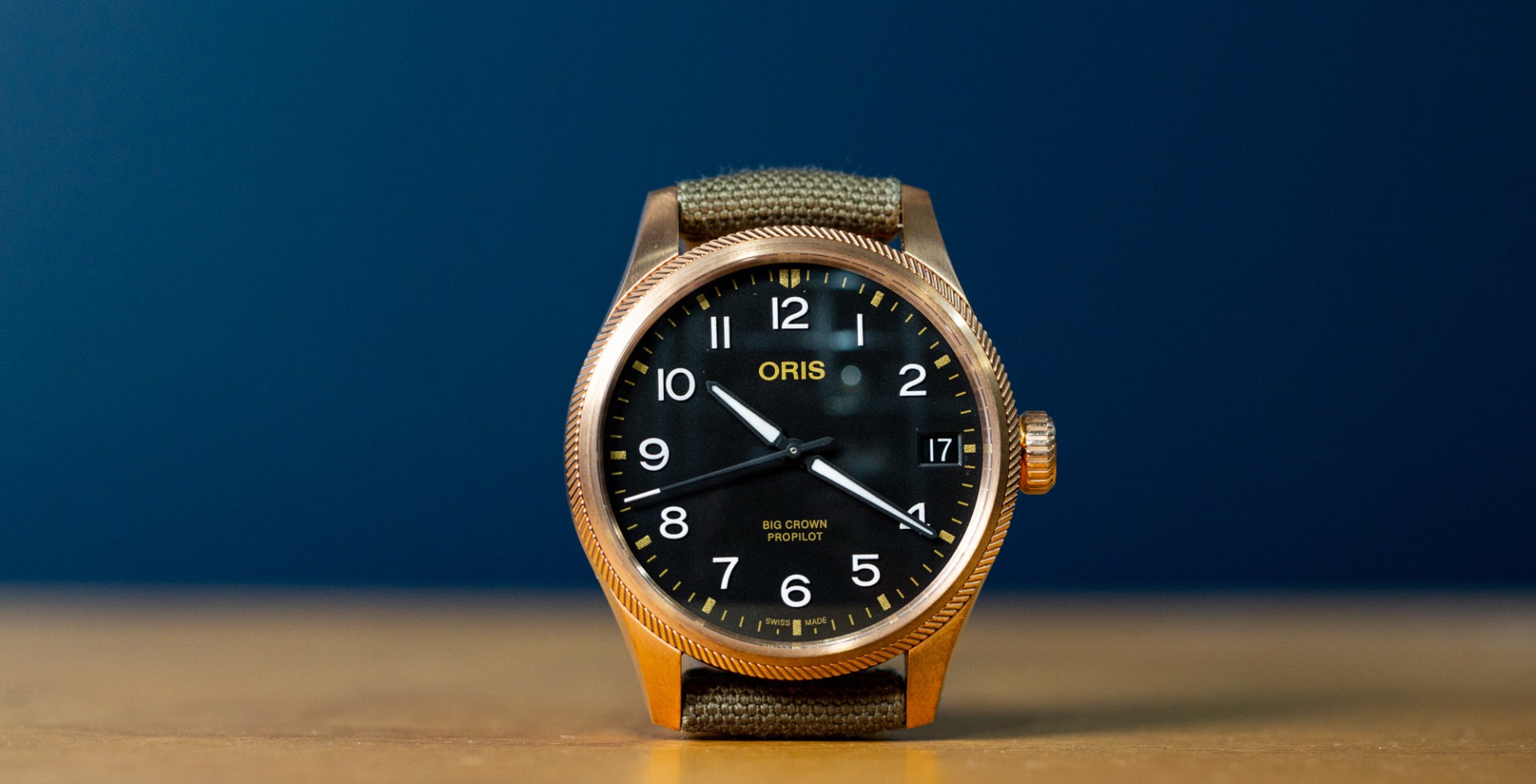 oris big crown propilot bronze