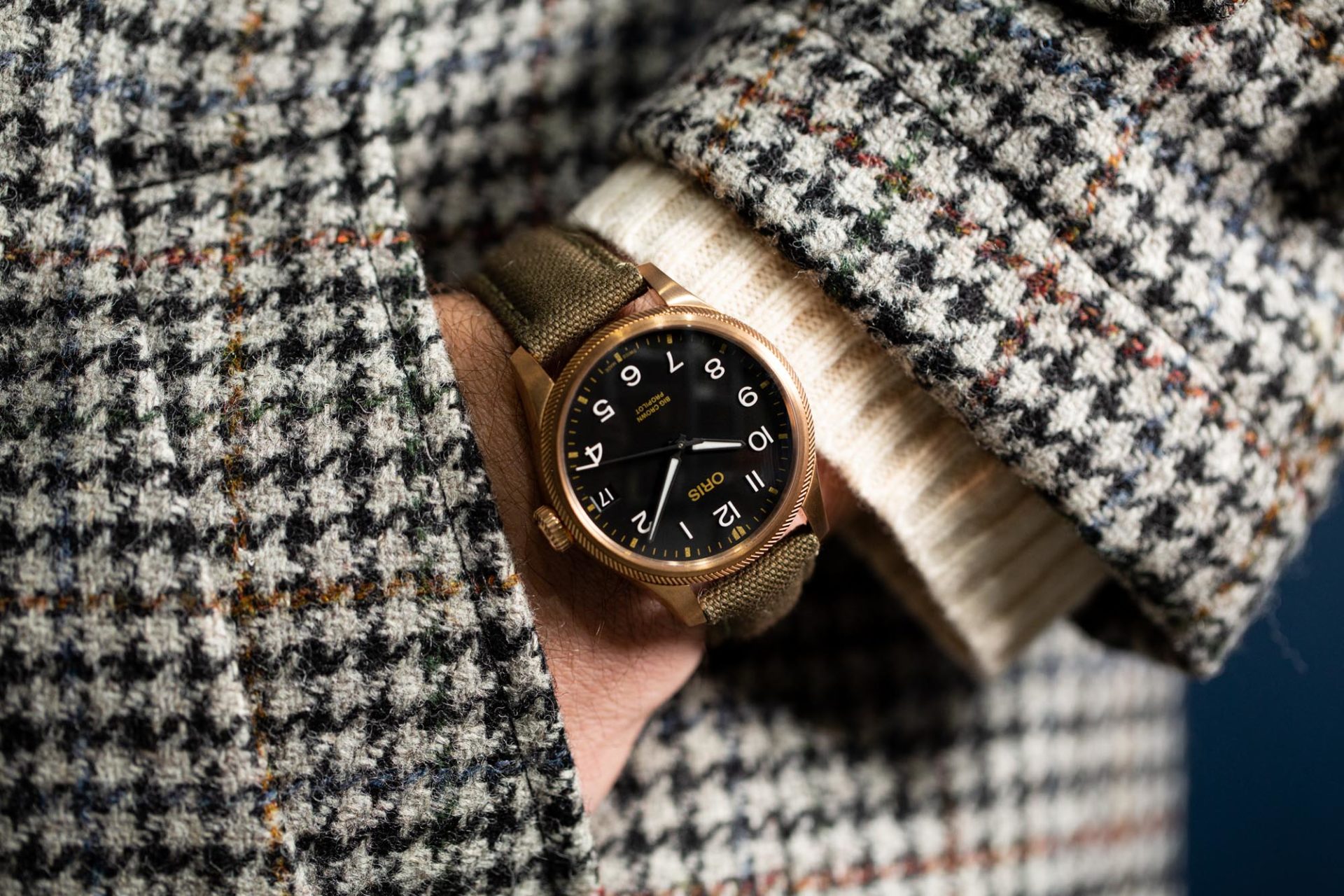 Oris Big Crown Propilot Big Date Bronze