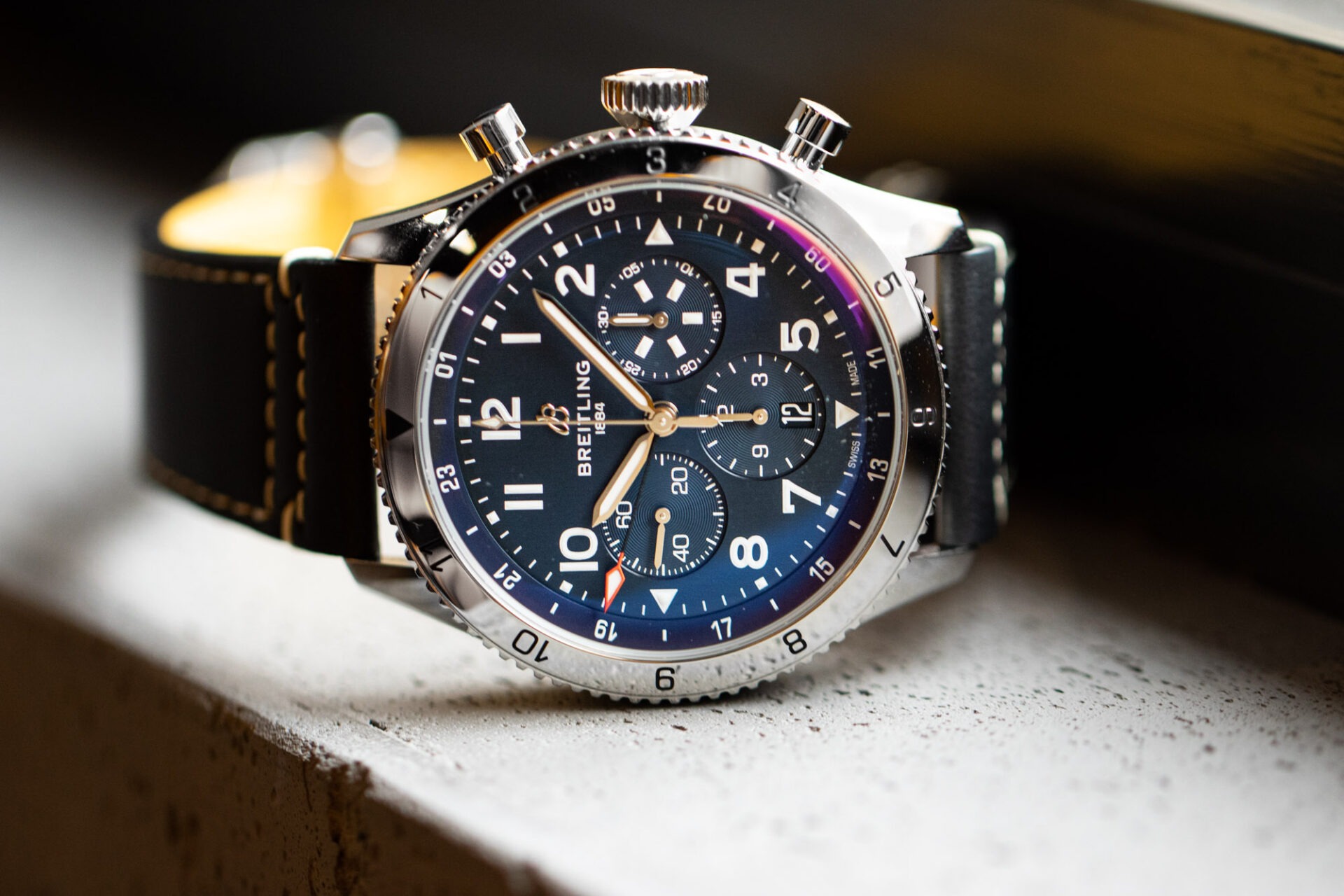 Breitling Super AVI B04 GMT 46 Tribute to Vought F4U Corsair