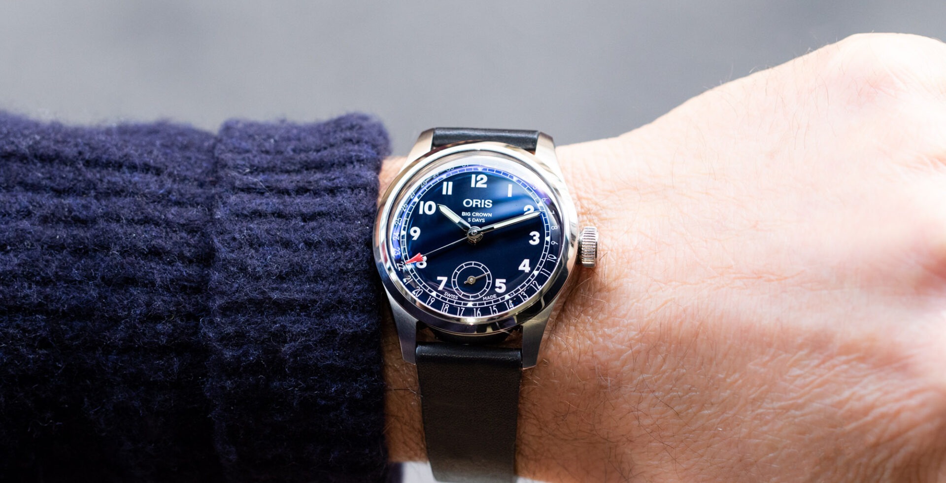 VIDÉO : ORIS BIG CROWN POINTER DATE CAL. 403