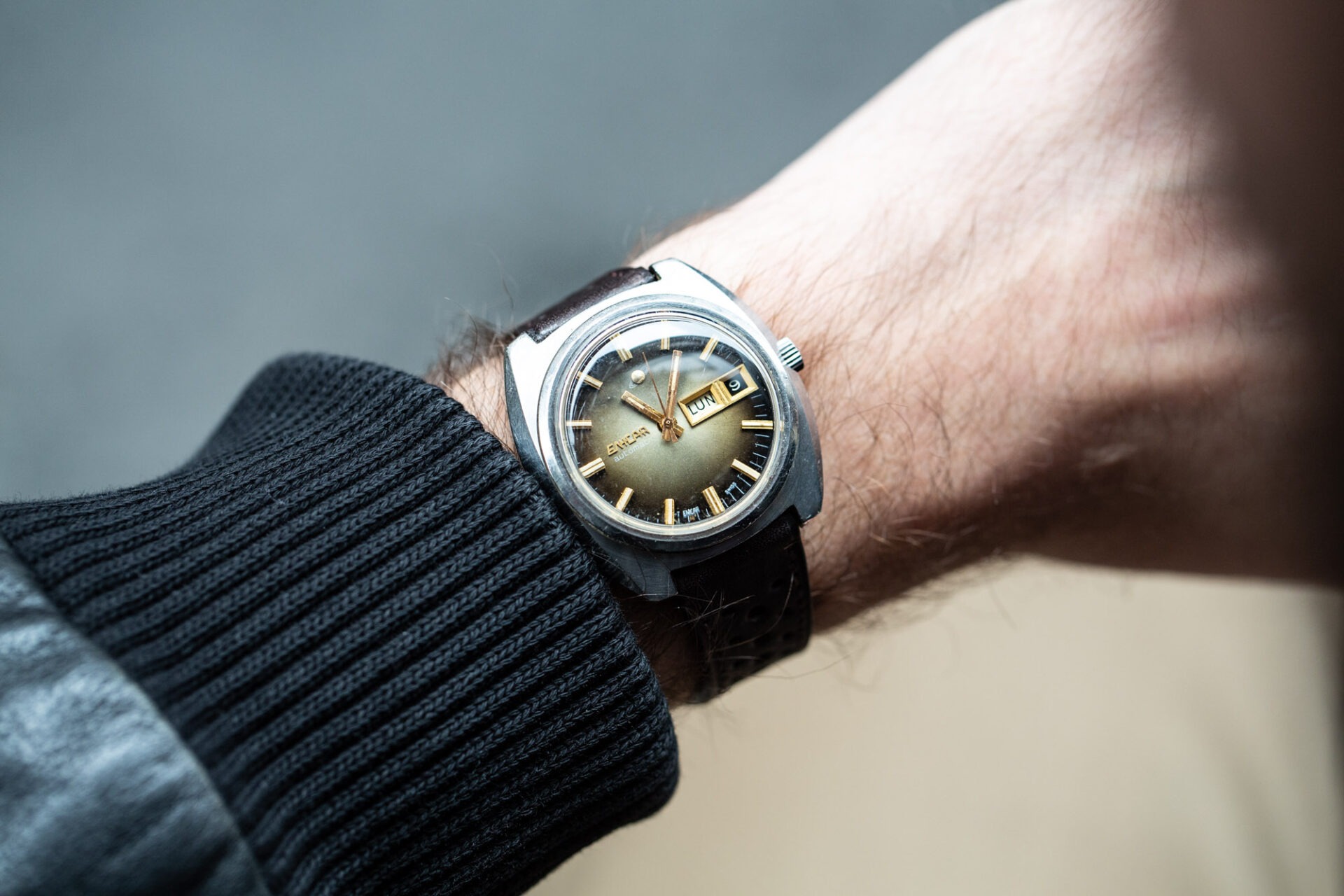 Enicar Day-Date - Sélection de montres vintage Joseph Bonnie