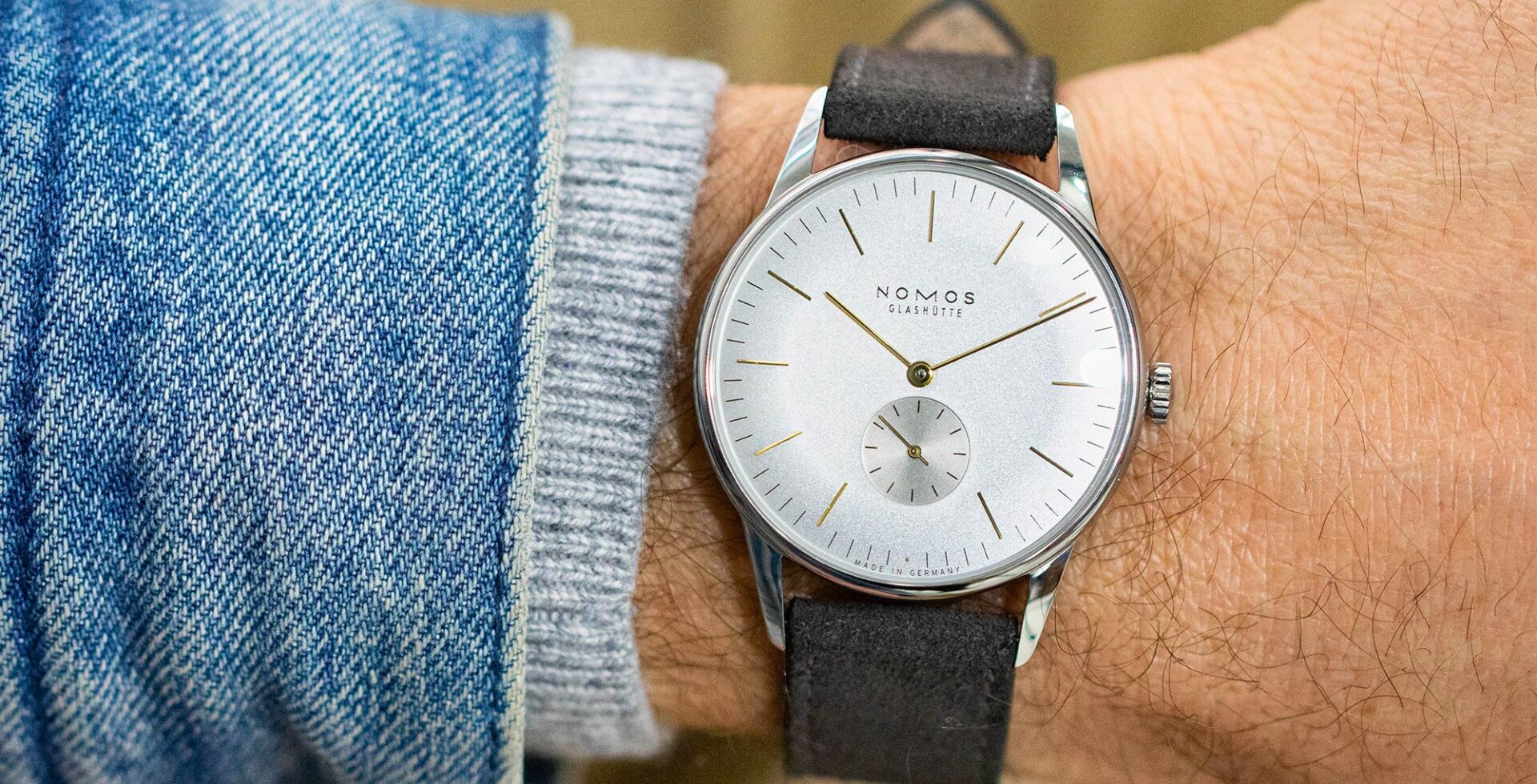 VIDÉO : Nomos Orion 33 or & 38 argent