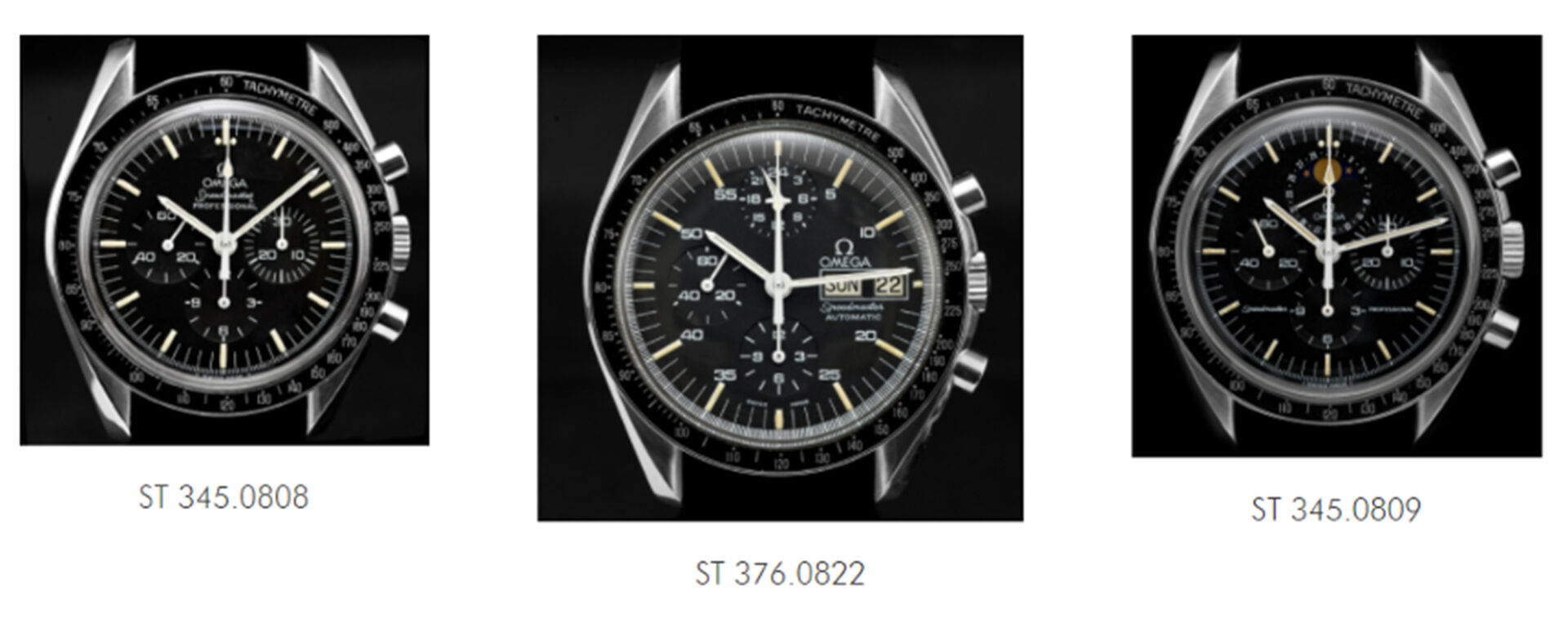 Omega Speedmaster Trilogie