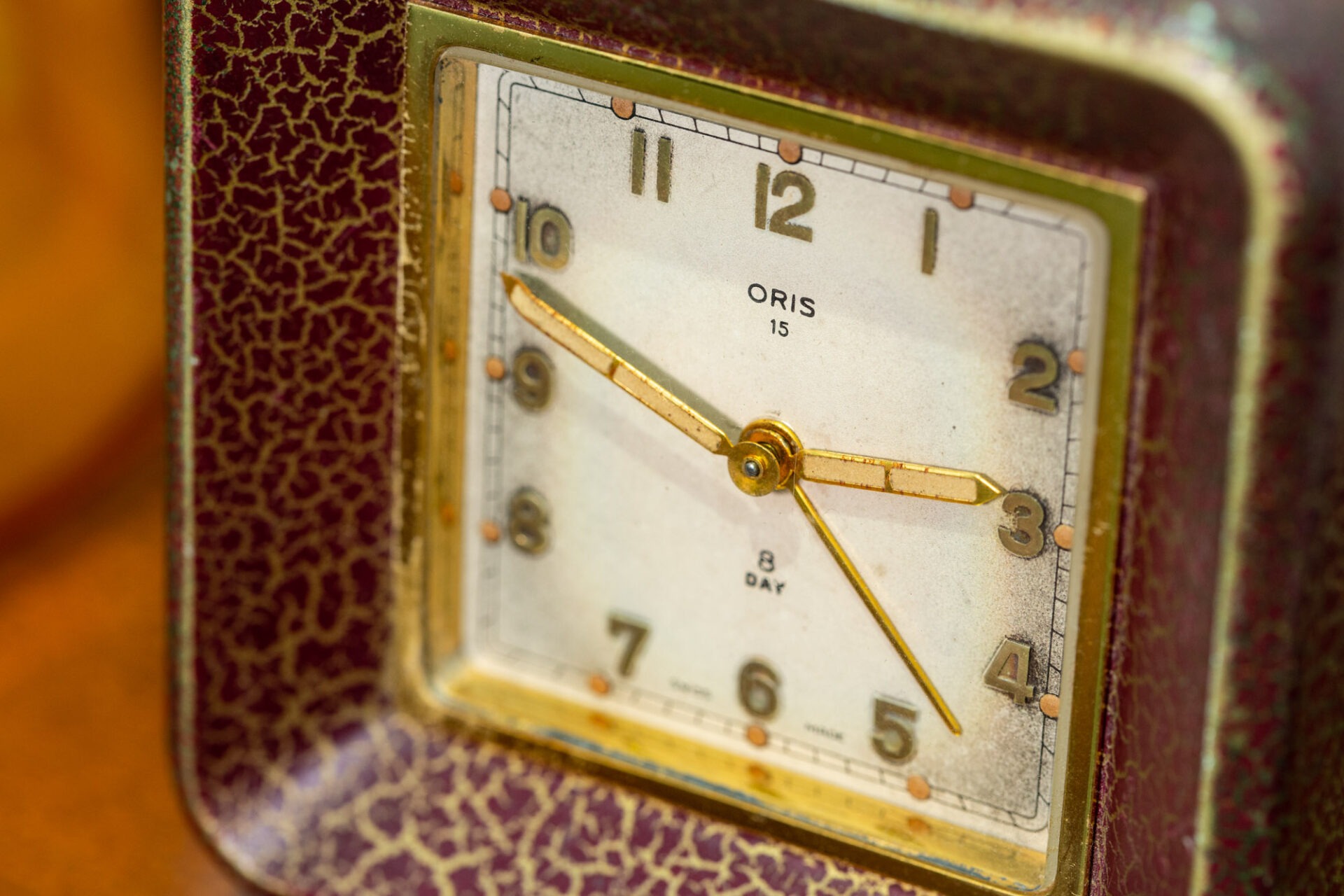 Oris pendule de table 8 jours - Sélection de montres vintage Joseph Bonnie