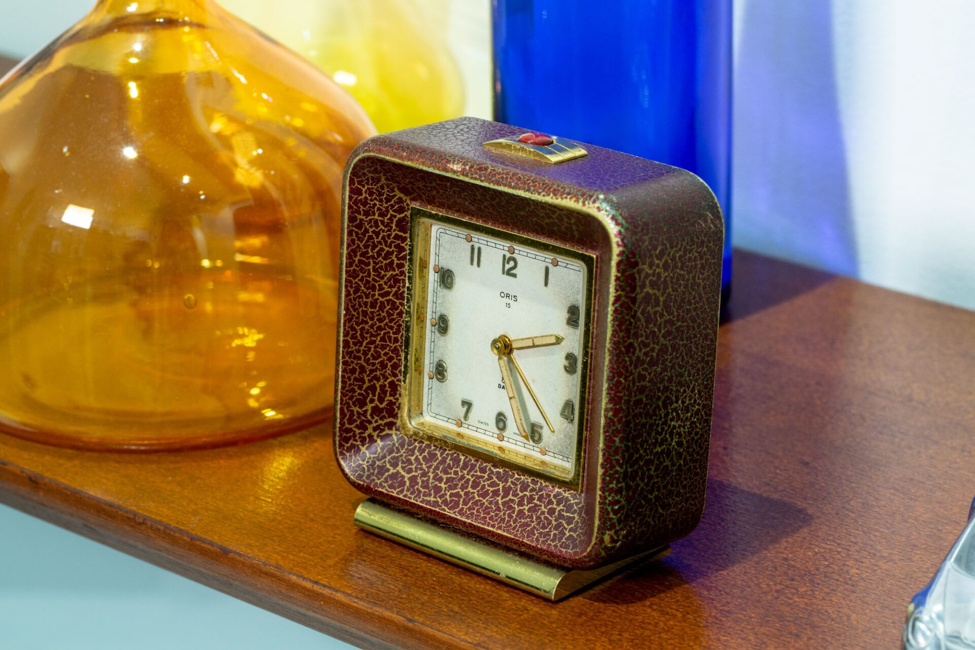 Oris pendule de table 8 jours - Sélection de montres vintage Joseph Bonnie