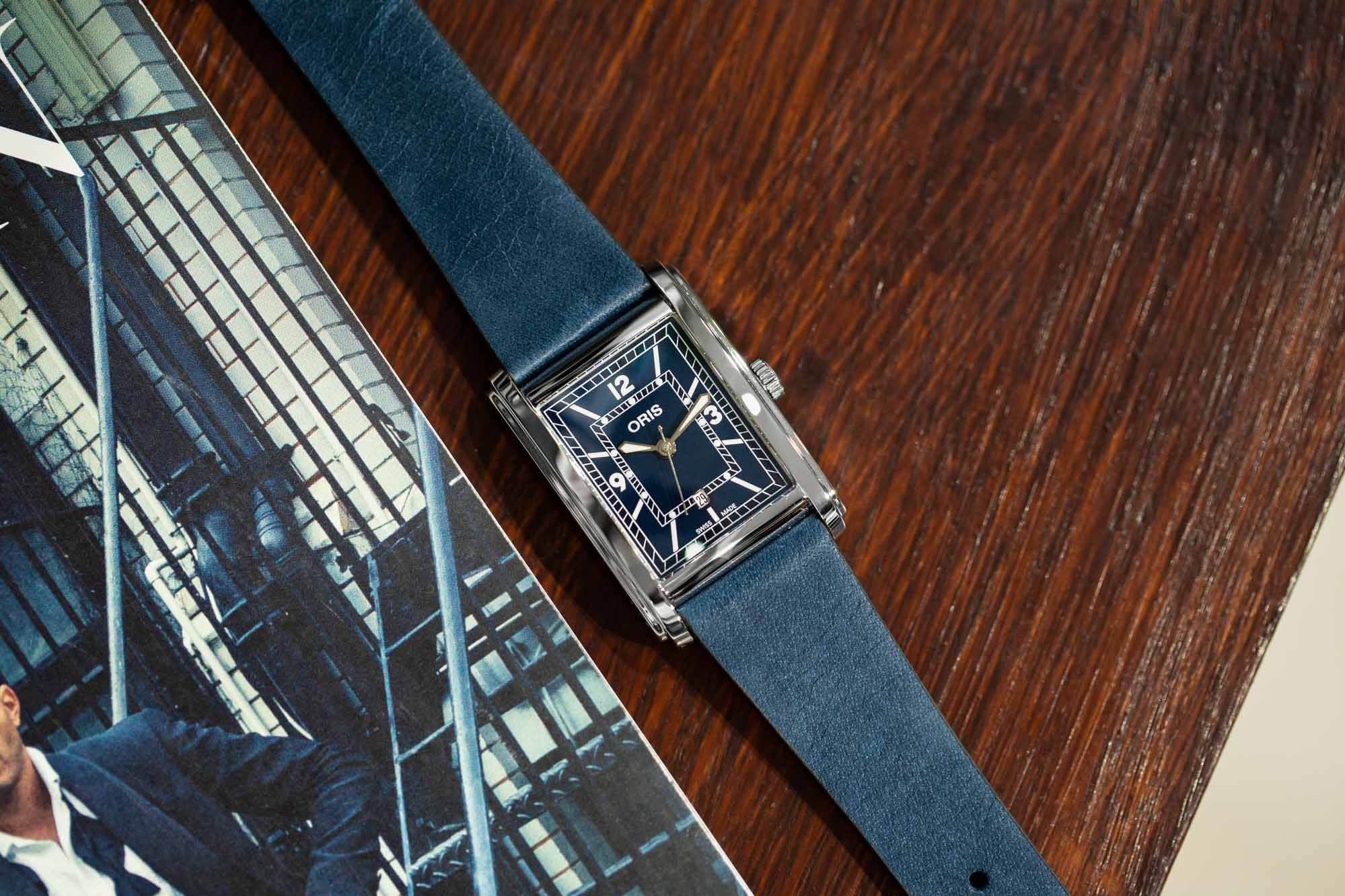 Oris Rectangular : la montre rectangulaire Oris automatique de retour