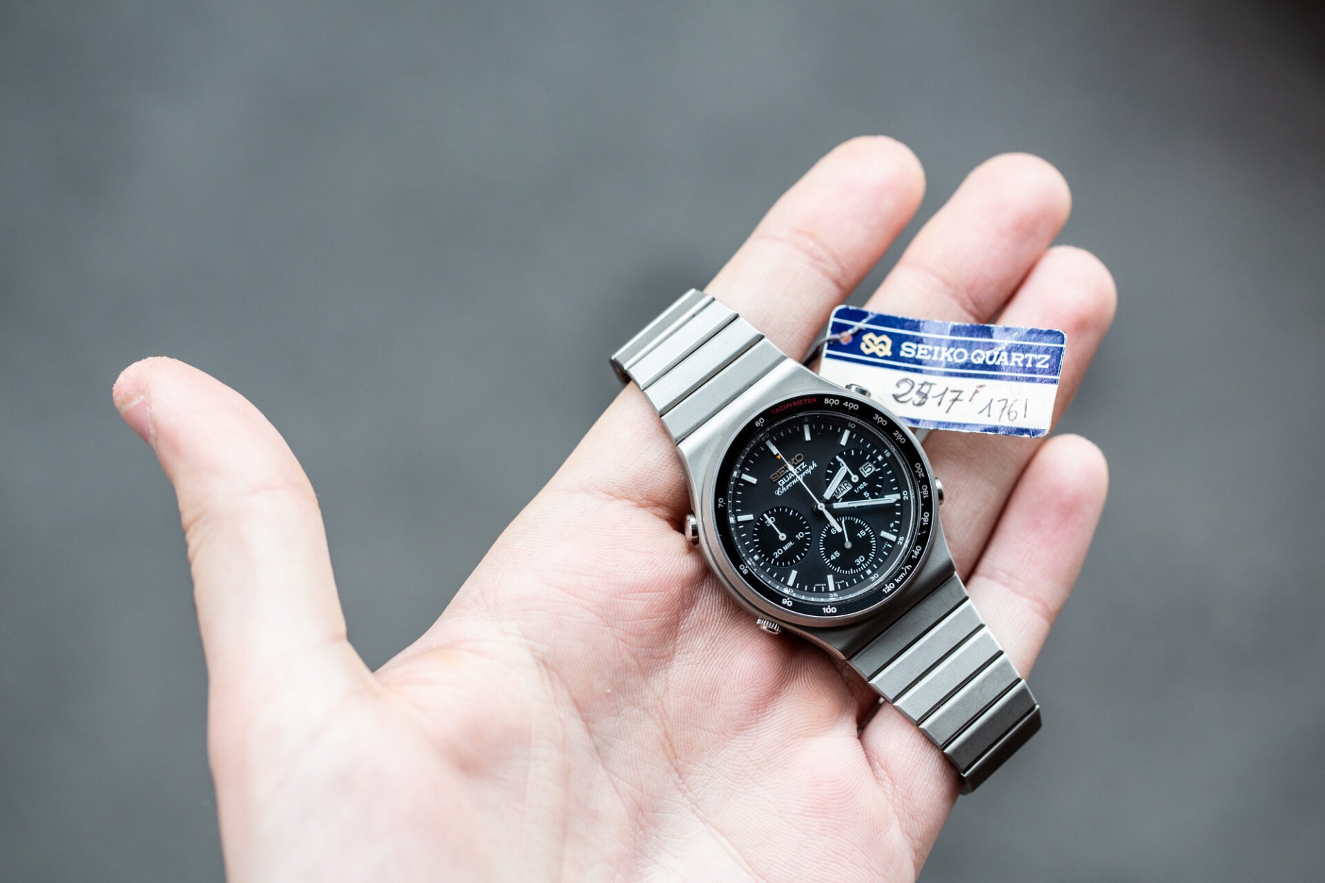 Seiko Chronographe 7A38 - Sélection de montres vintage Joseph Bonnie