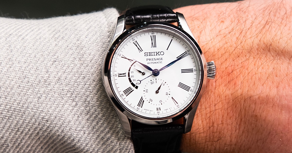 Montres Seiko Presage cadran émail hommes et femmes : un savoir-faire