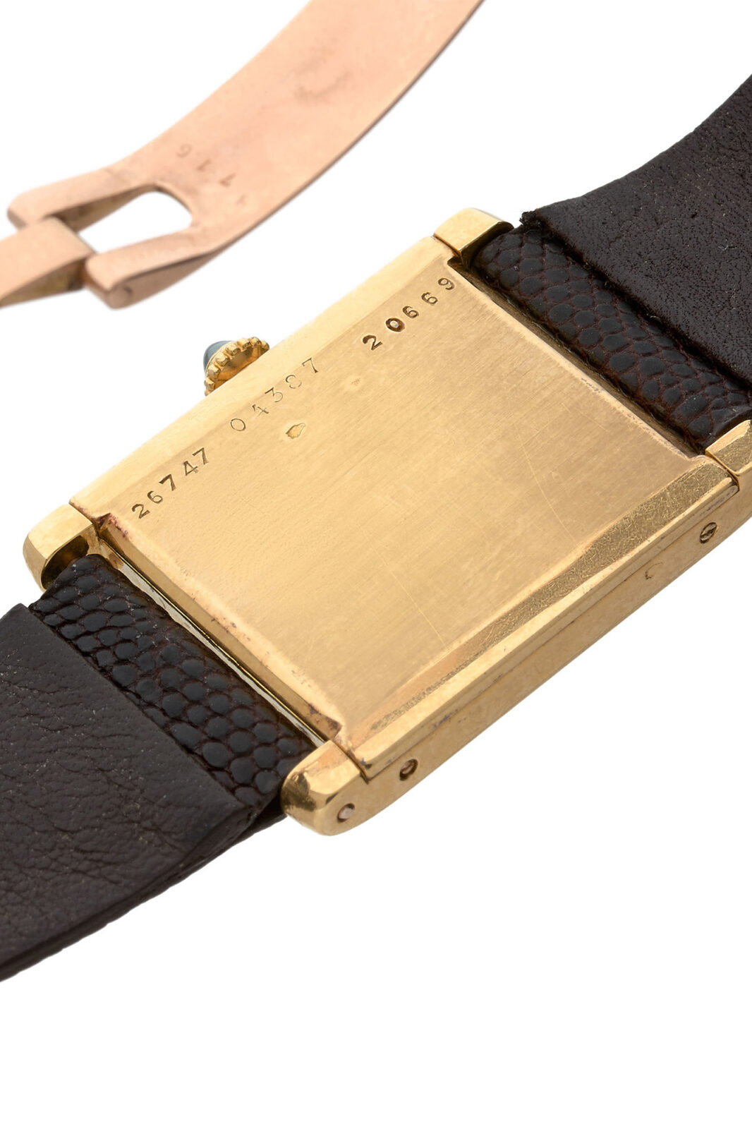 Cartier Tank Small Seconds - Vente importante de montres modernes et de collection chez Antiquorum