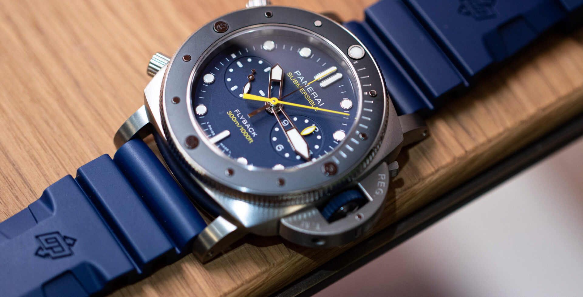 Panerai submersible chrono mike horn