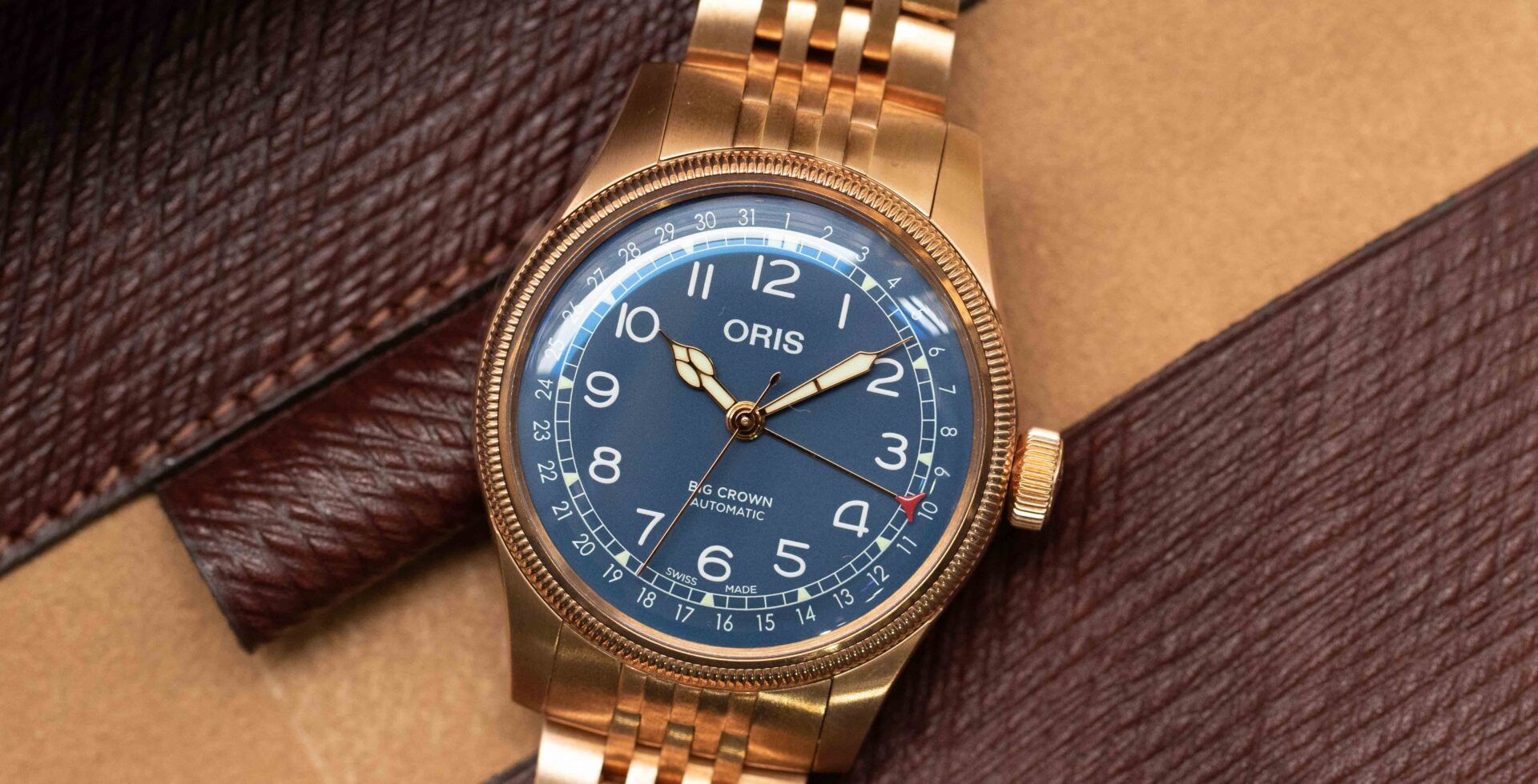 ORIS BIG CROWN POINTER DATE BRONZE