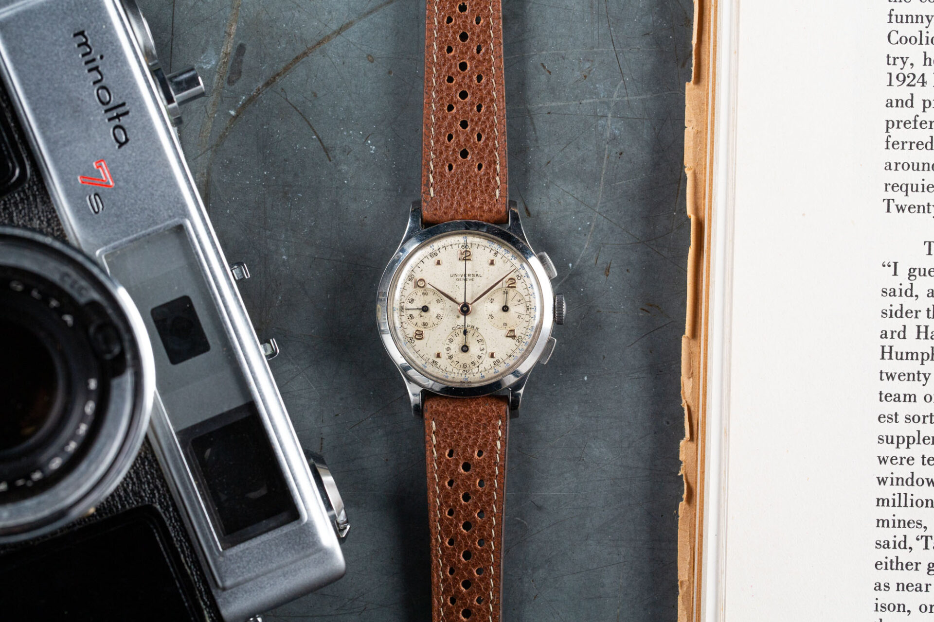 Universal Genève Compax - Sélection de montres vintage Joseph Bonnie