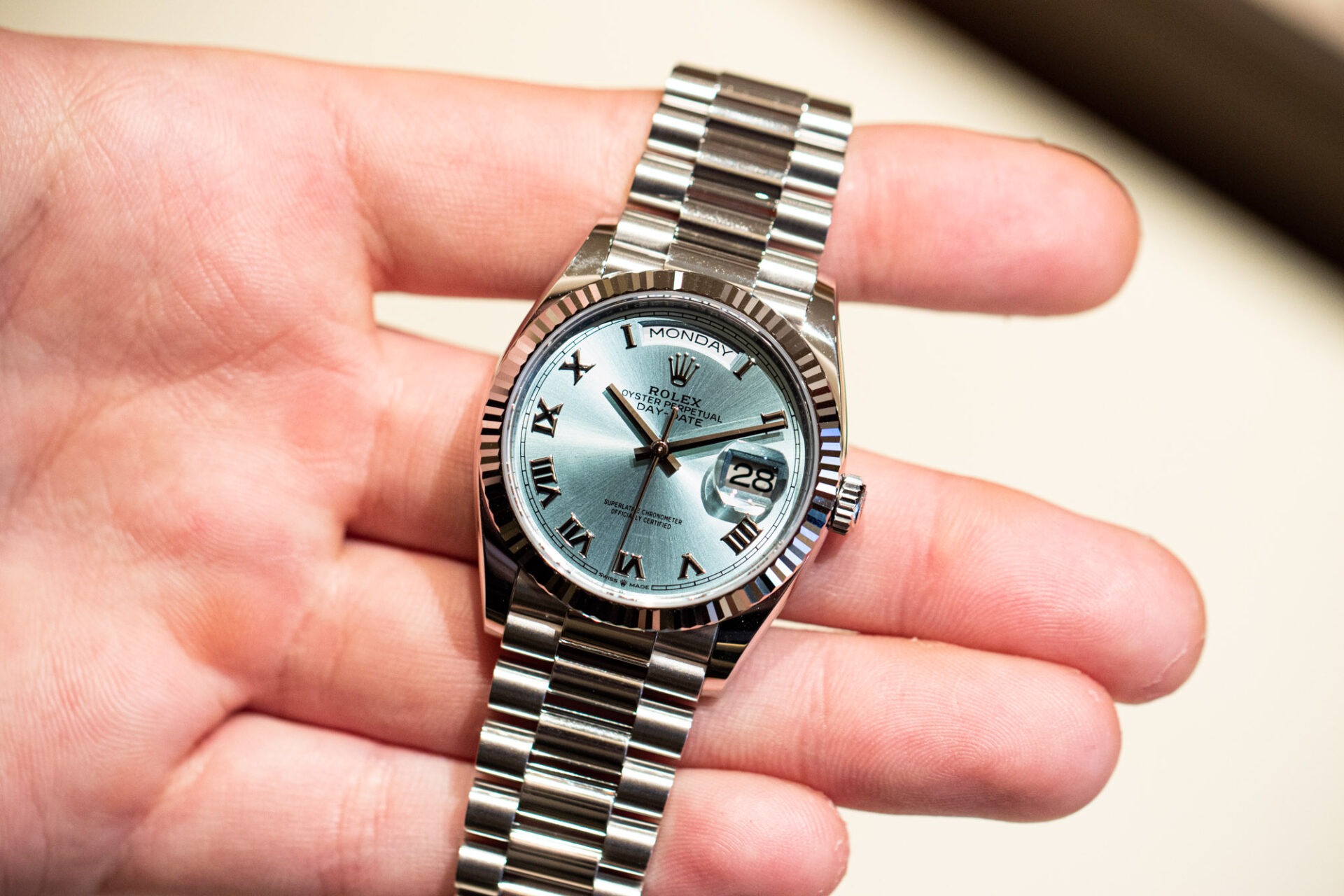 Rolex Day-Date Platine - Watches & Wonders 2022