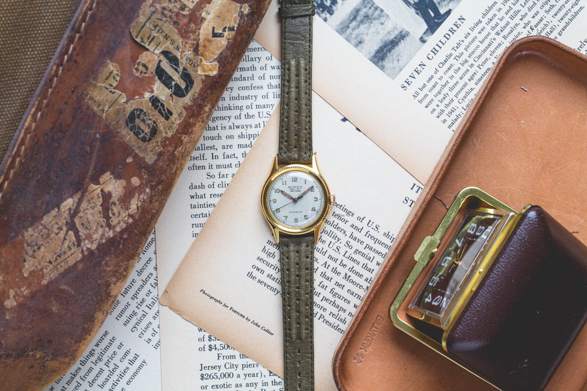 Buren Grand Prix - Sélection de montres vintage JOSEPH BONNIE