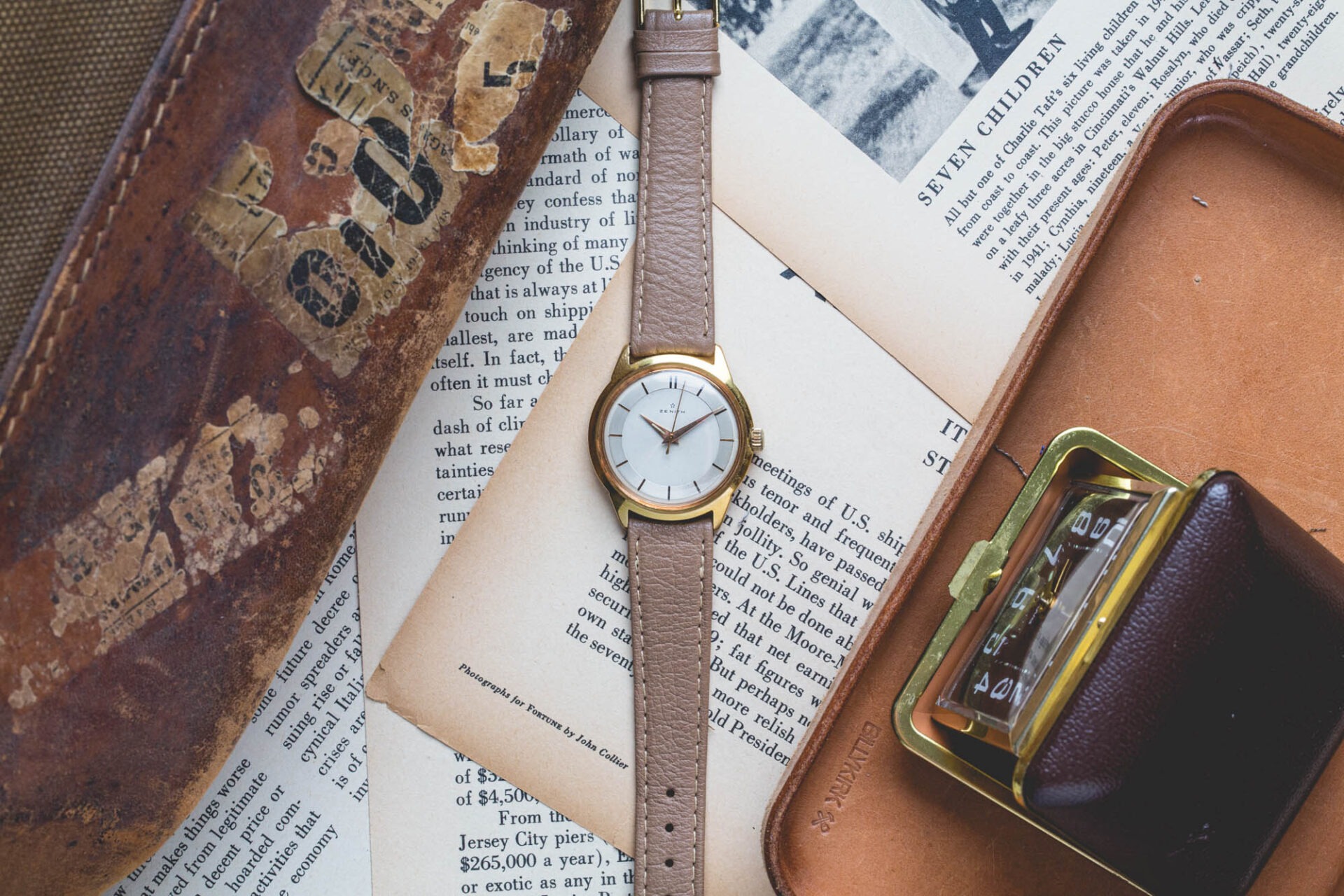 Zenith 3 aiguilles - Sélection de montres vintage JOSEPH BONNIE