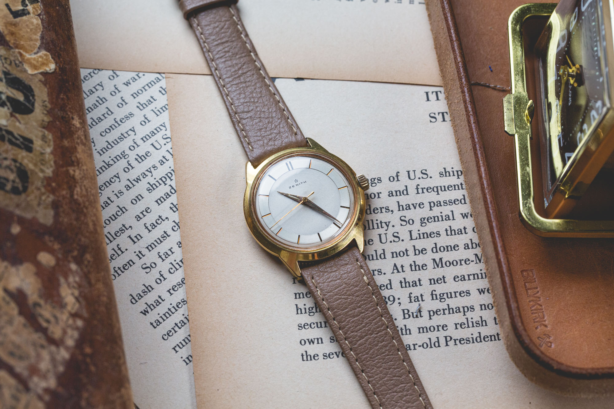 Zenith 3 aiguilles - Sélection de montres vintage JOSEPH BONNIE