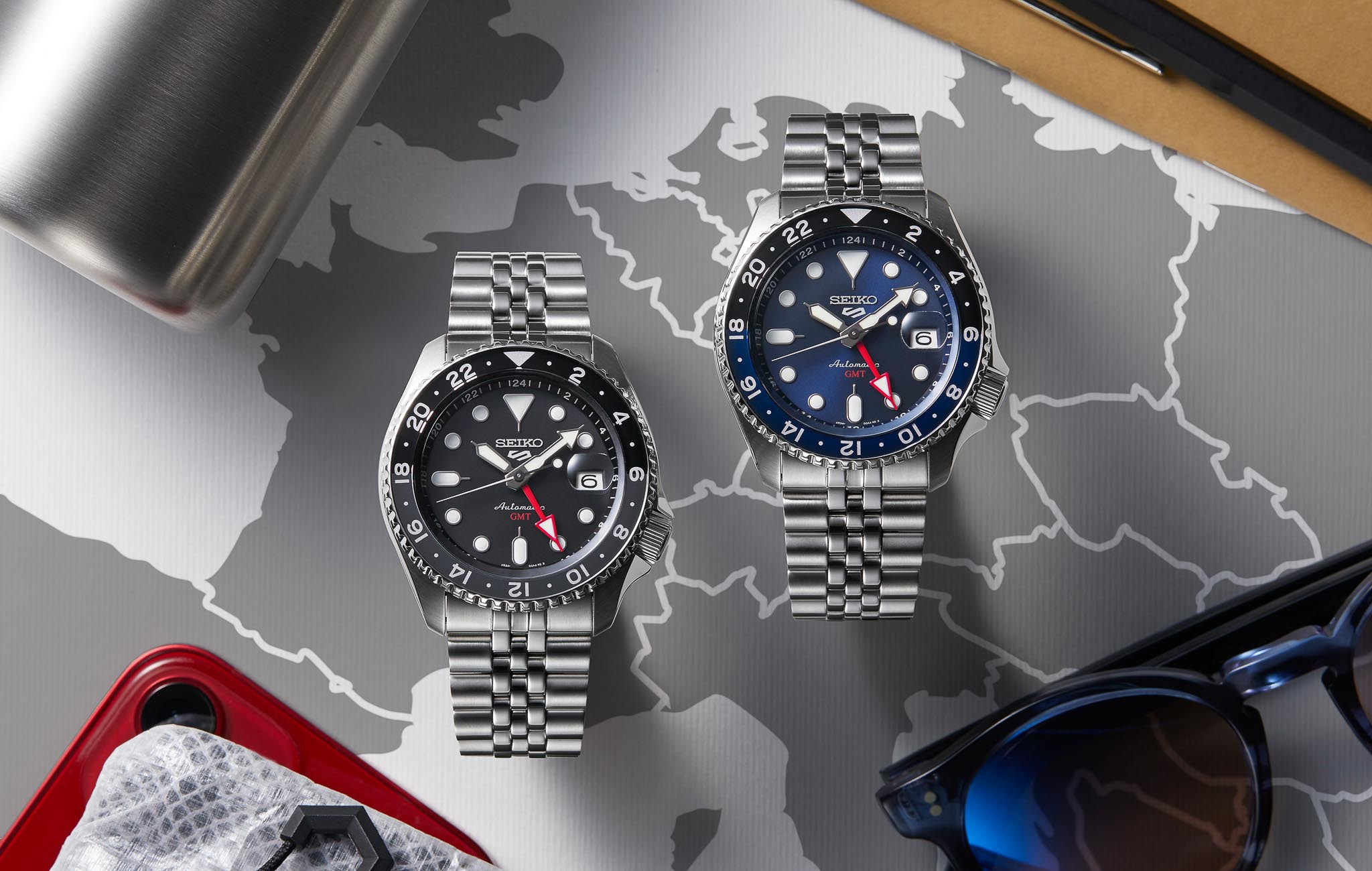 Seiko 5 SKX Sports Style GMT : les nouvelles montres de plongée SEIKO