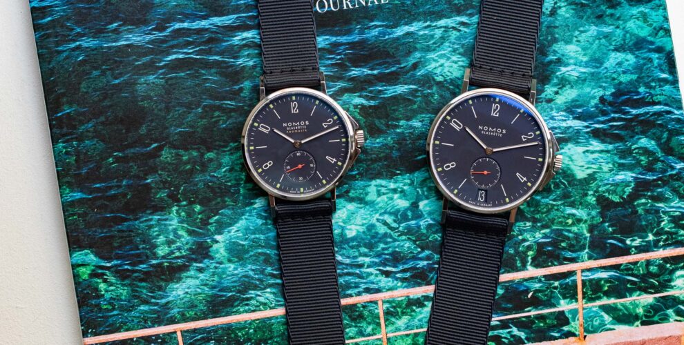 NOMOS AHOI ATLANTIQUE Une collection, le vent en poupe