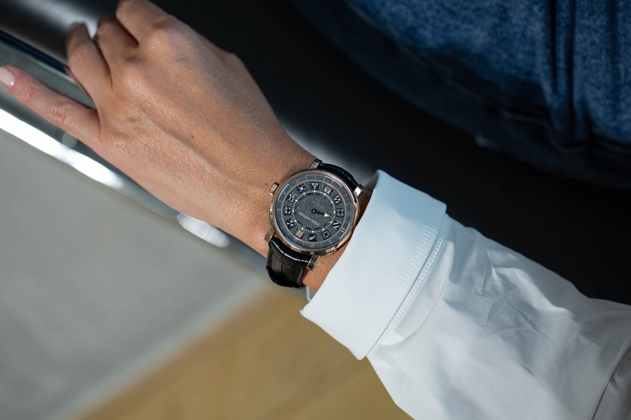 Louis Vuitton Escale Spin Time Météorite