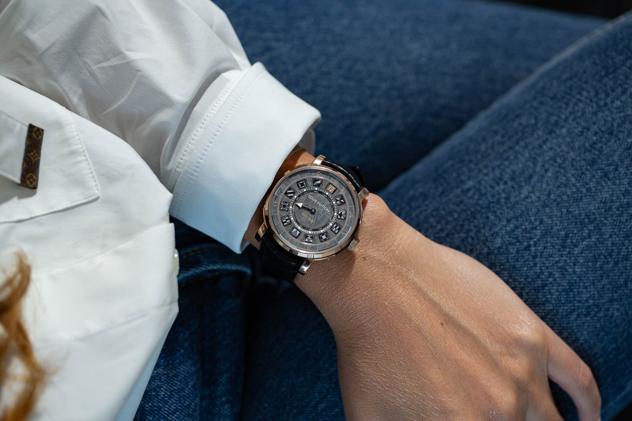 Louis Vuitton Escale Spin Time Météorite