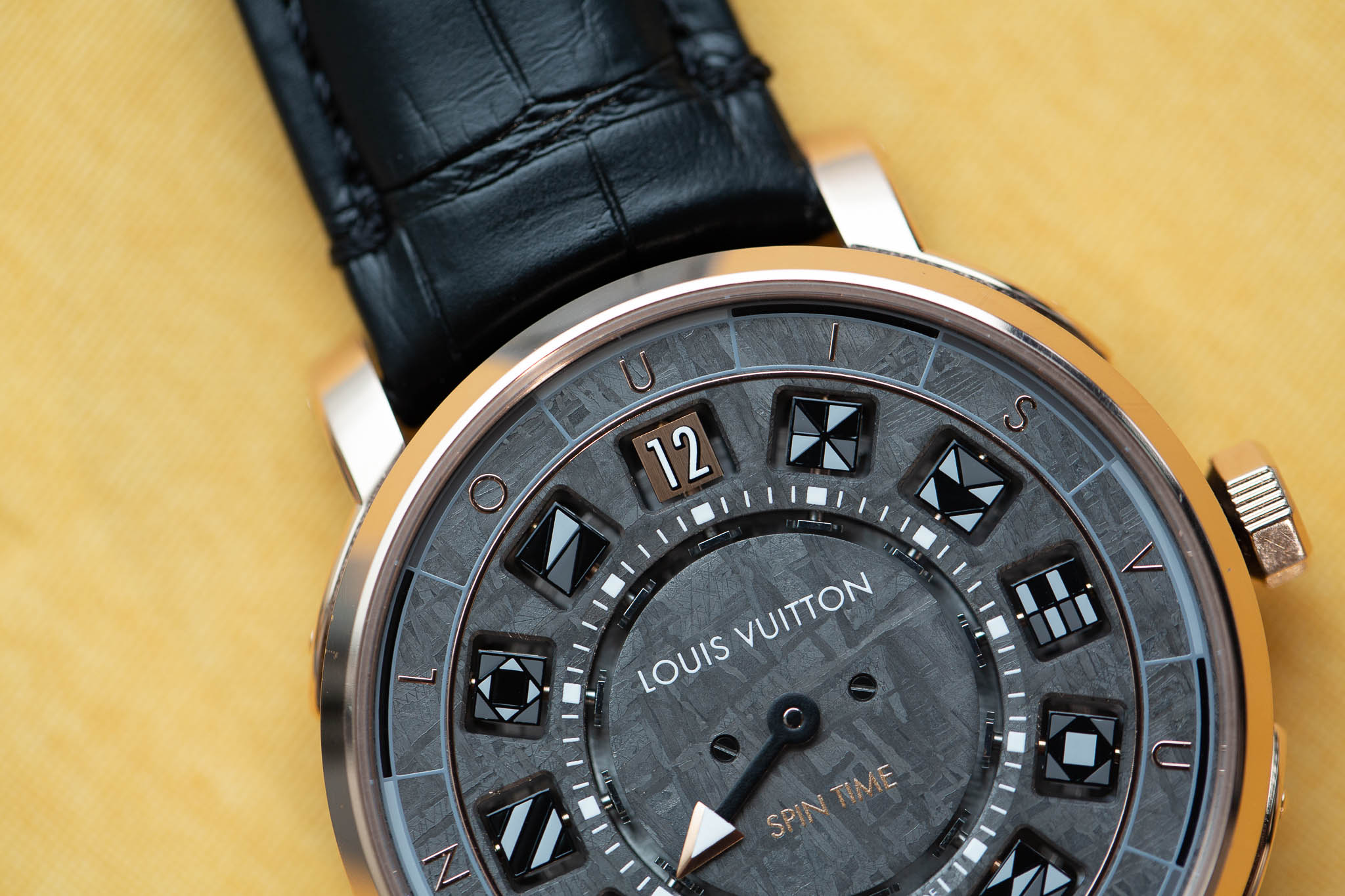 Louis Vuitton] Spin time meteorite. : r/Watches