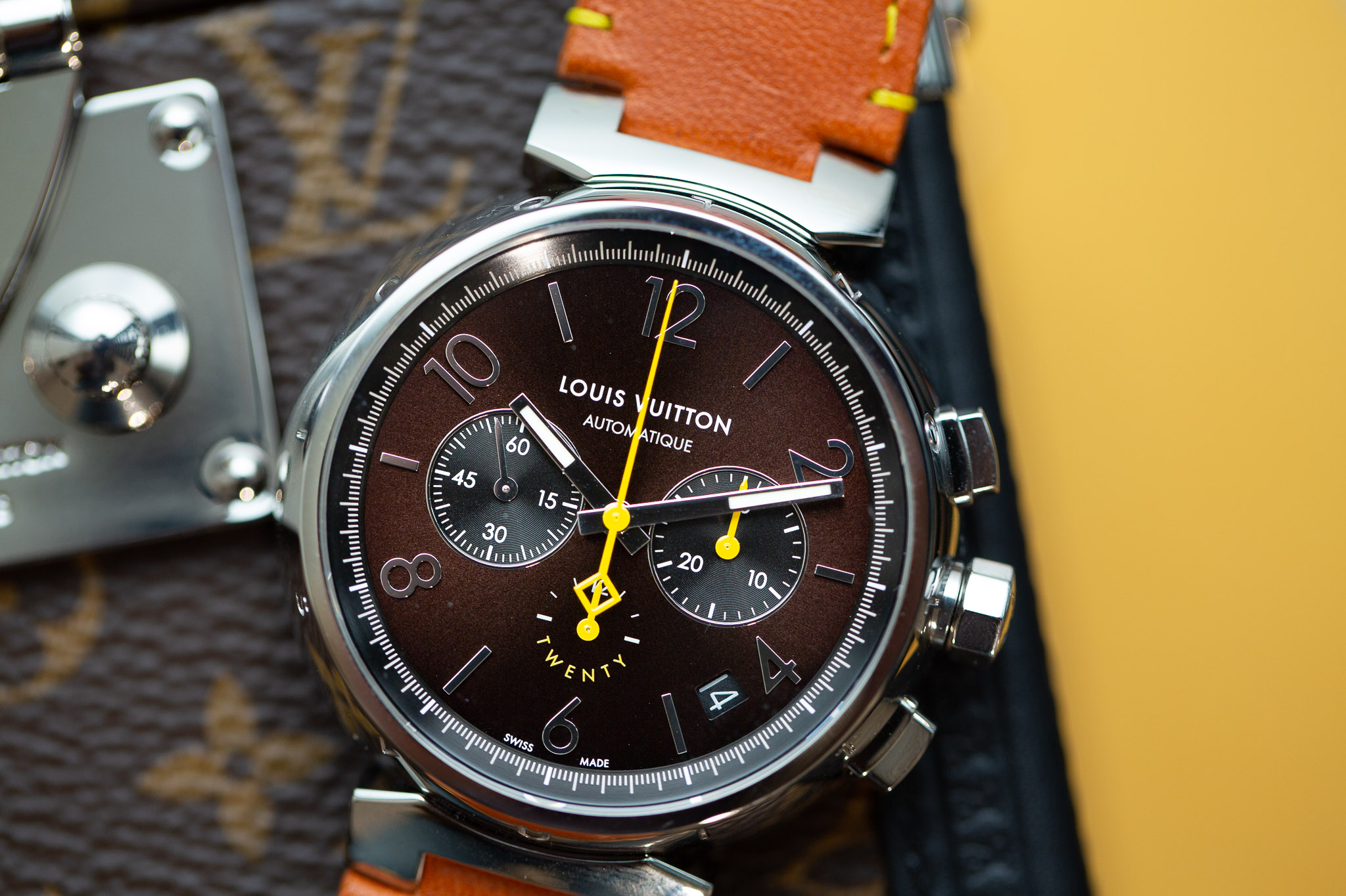 Montre Louis Vuitton “Tambour Chronographe”