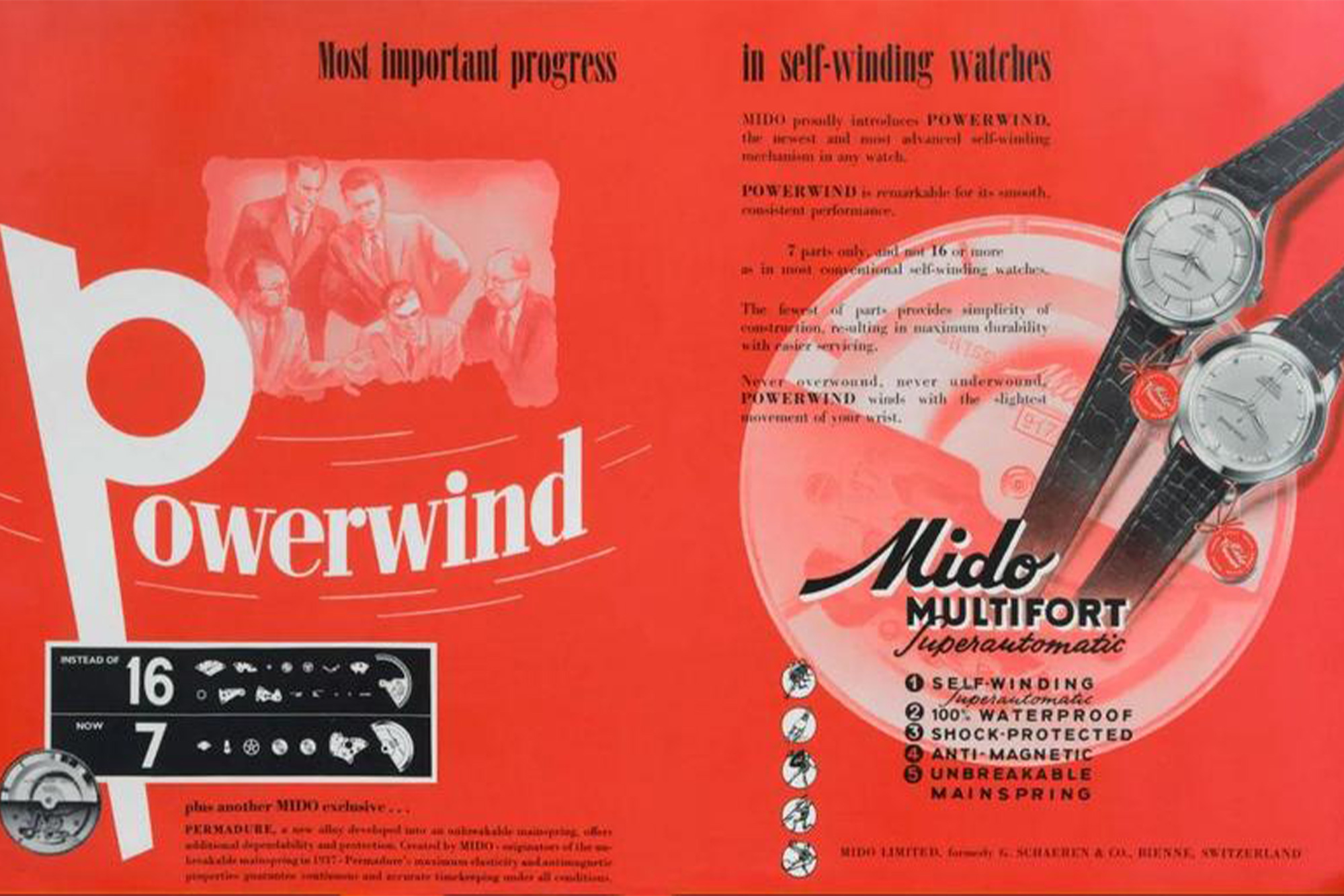 Publicité Mido Powerwind