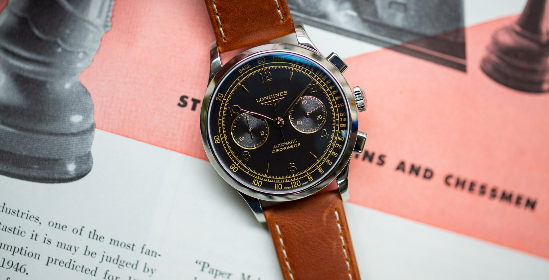 LONGINES RECORD HERITAGE CHRONOGRAPHE