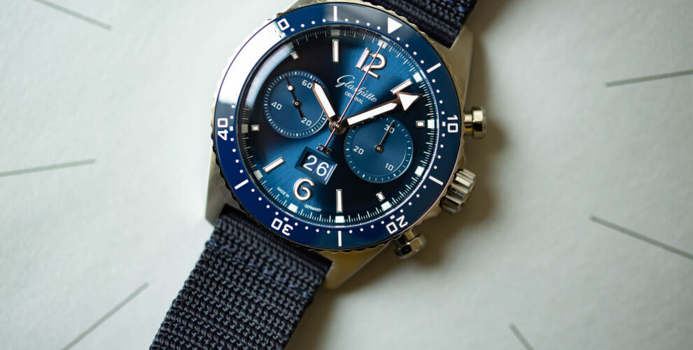 GLASHÜTTE ORIGINAL SEAQ CHRONOGRAPH Le premier chronographe de la famille 