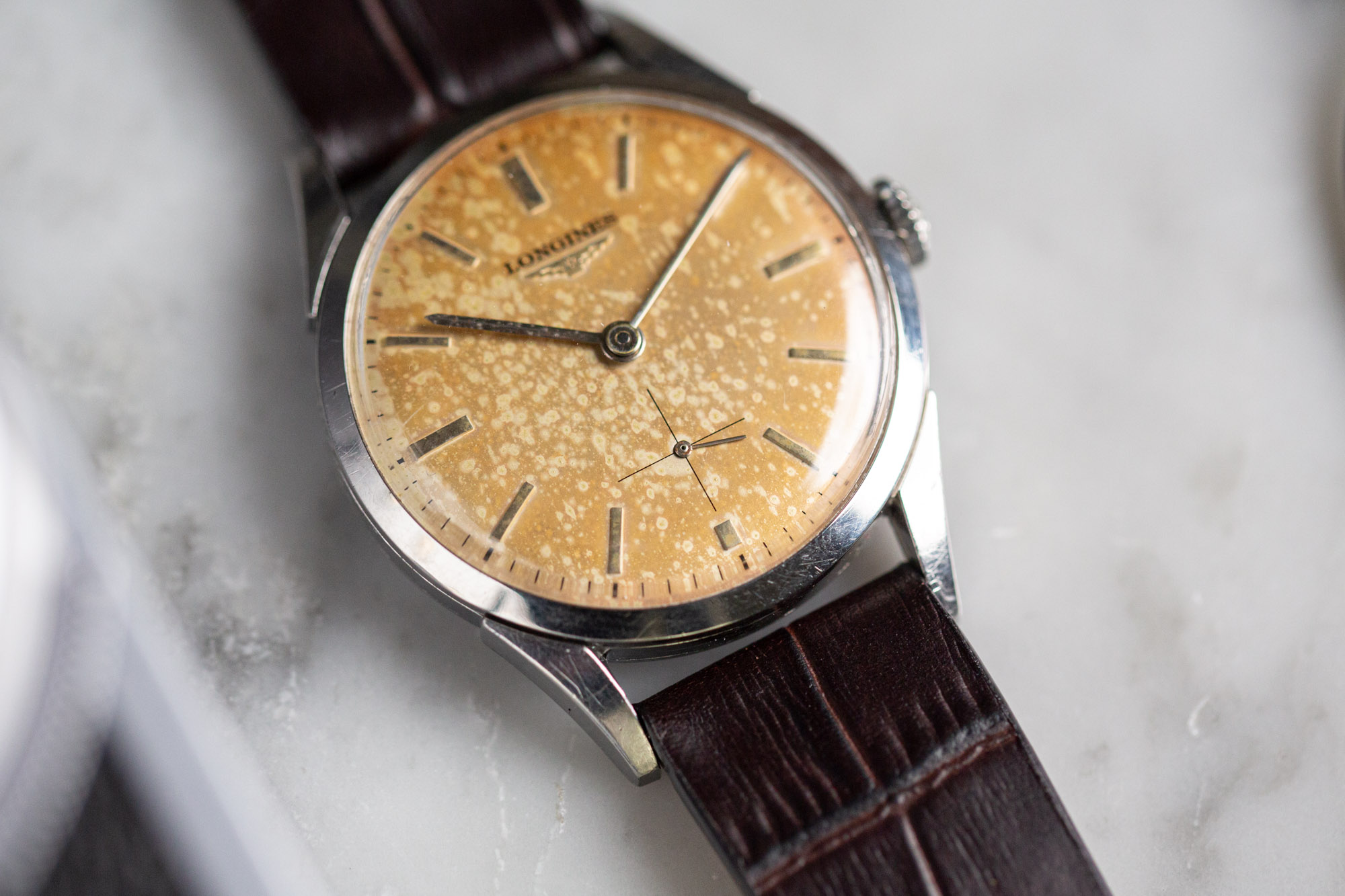 Longines trois aiguilles - Sélection de montres vintage JOSEPH BONNIE