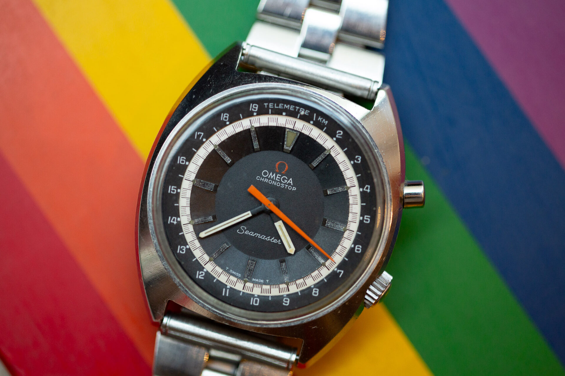 Omega Chronostop Seamaster - Alexandre Landre