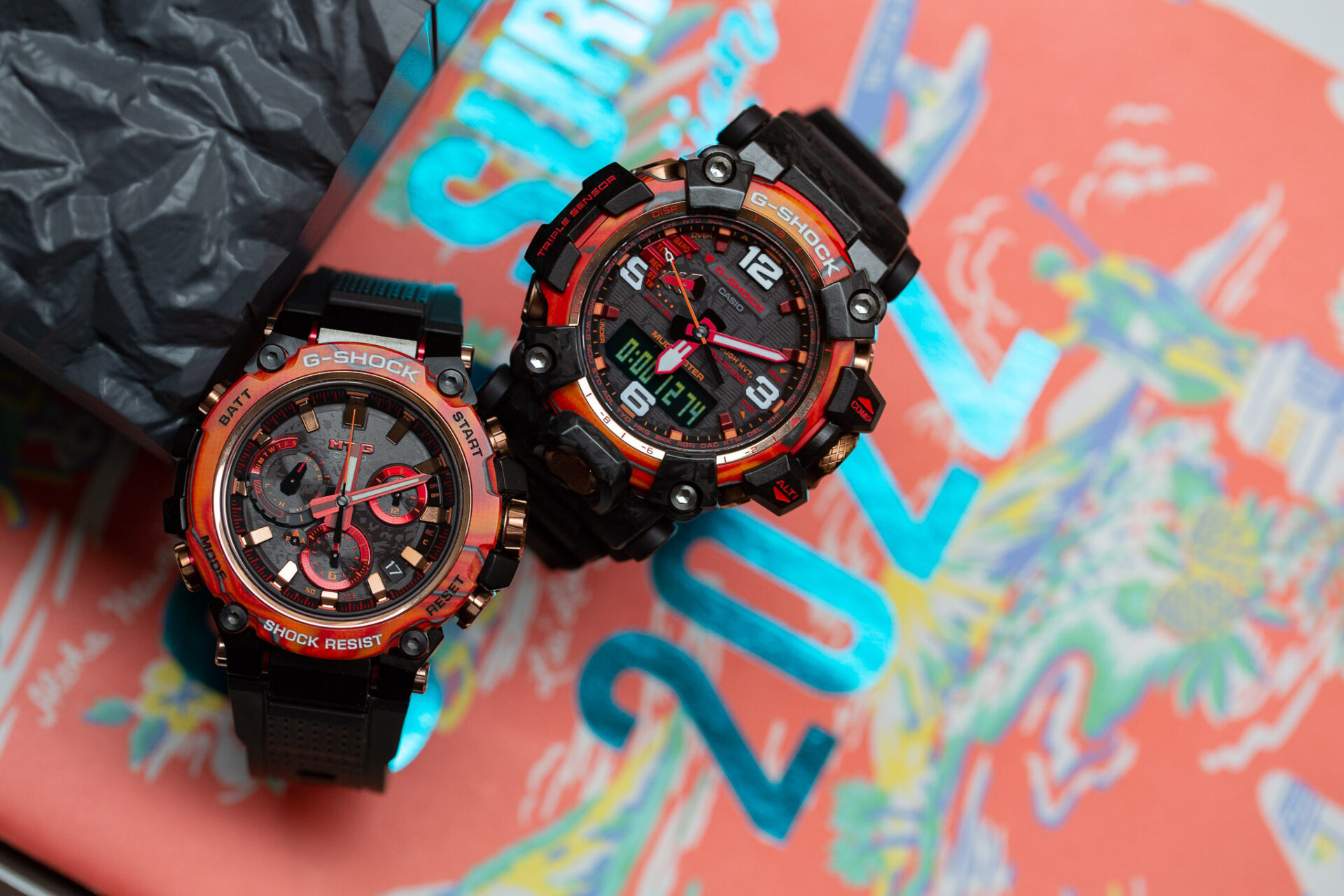 G-SHOCK Red Flare