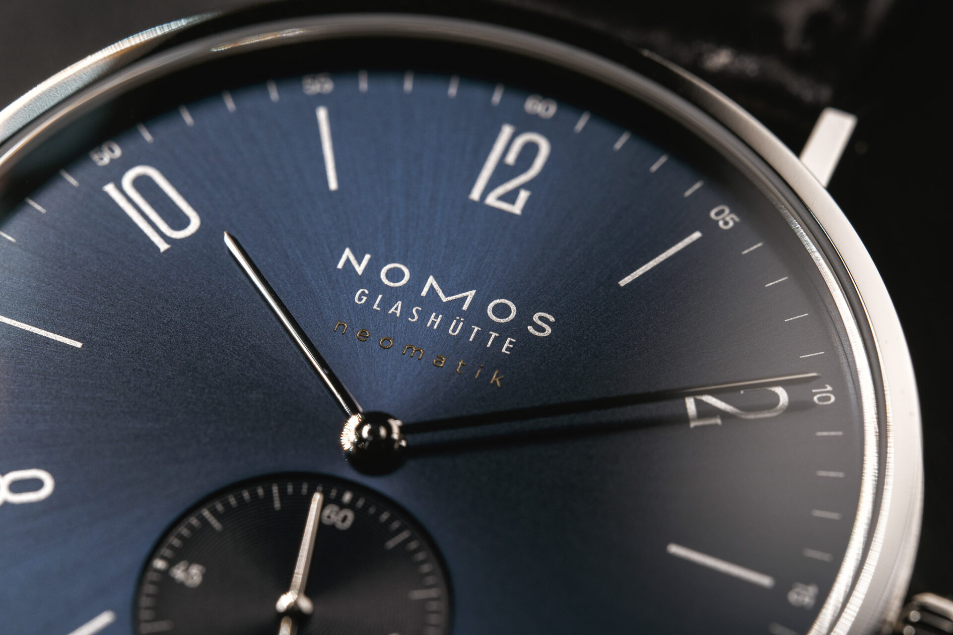 Nomos Tangente Neomatik Bluegold