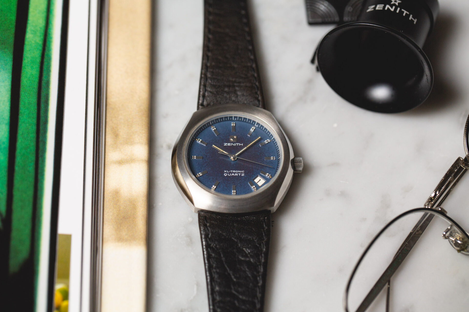 Zenith XL-Tronic Quartz - Sélection de montres vintage JOSEPH BONNIE de février 2023