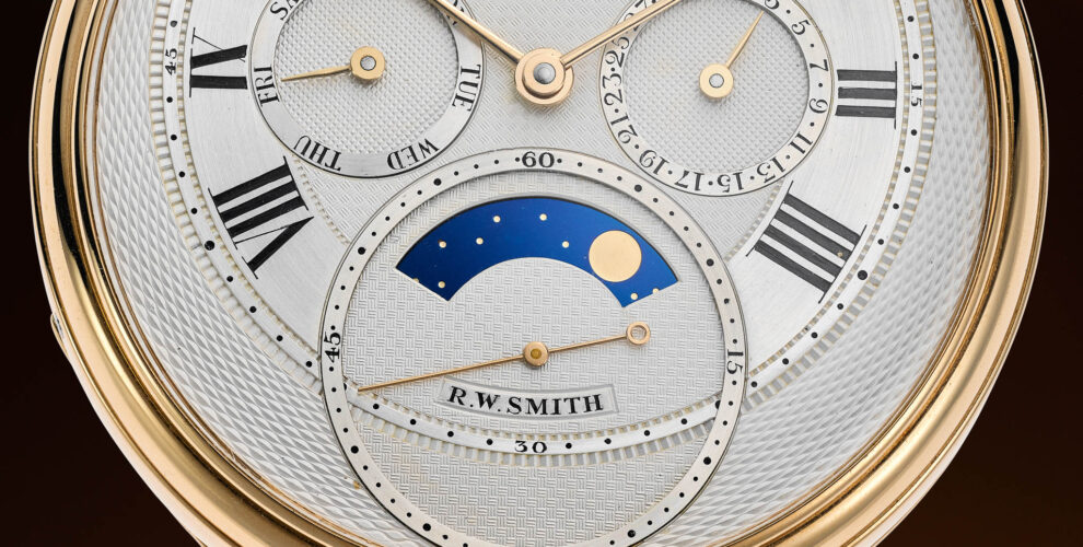 MONTRE DE POCHE N°2 Un chef d'oeuvre signé Roger Smith chez Phillips