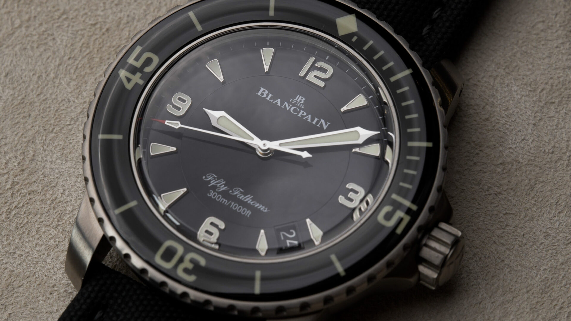 Blancpain Fifty-Fathoms 5015 - Chronologie chez Heurgon