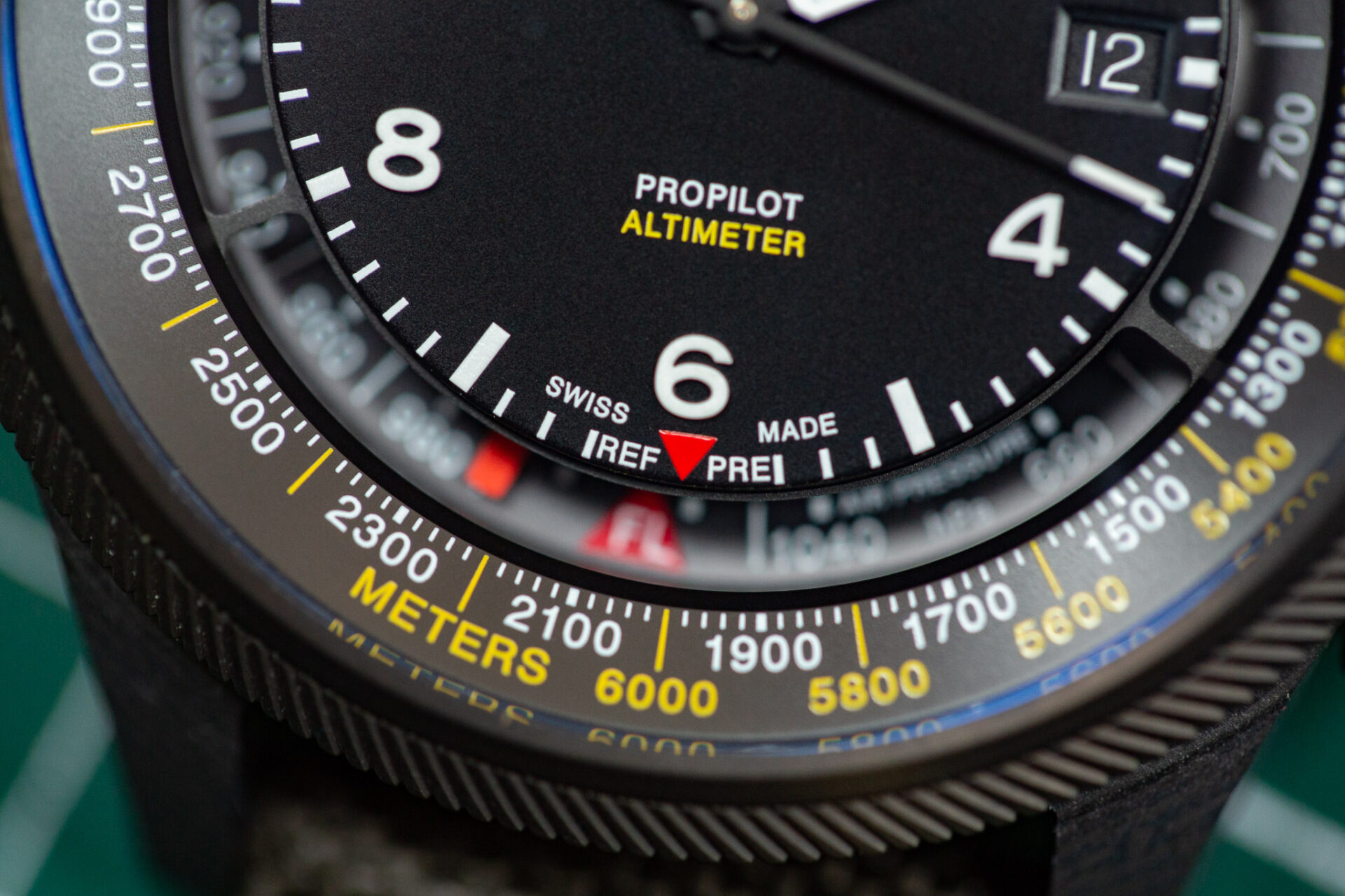 Fonction altimètre avec la Oris Propilot Altimeter