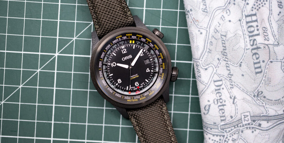 FONCTION : ALTIMÈTRE Illustration Oris Propilot Altimeter