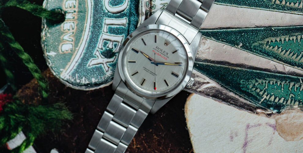 ROLEX MILGAUSS RÉFÉRENCE 1019 Rolex d'exception à l'Atelier des Tocantes