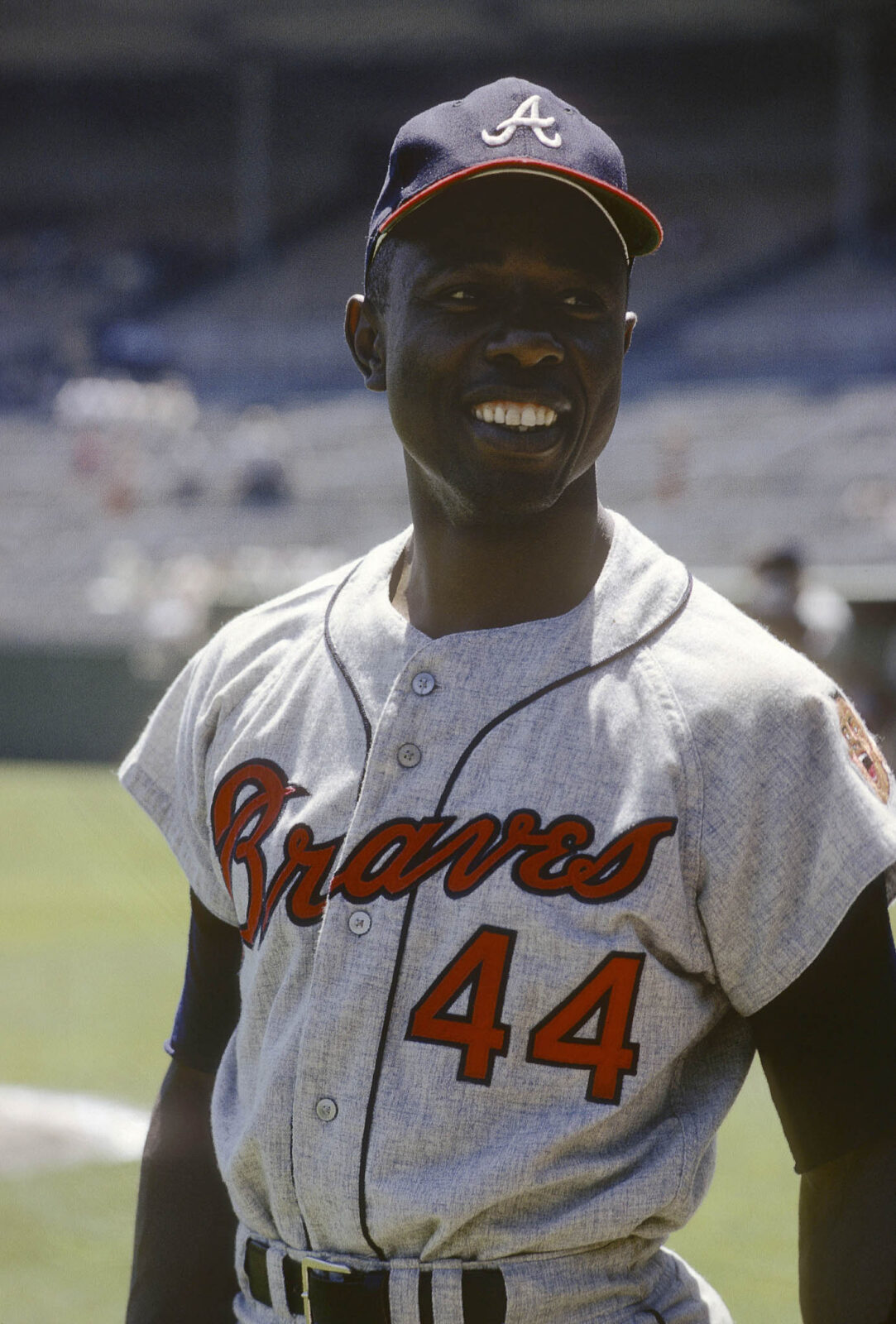 Hank Aaron Crédits : Getty Images