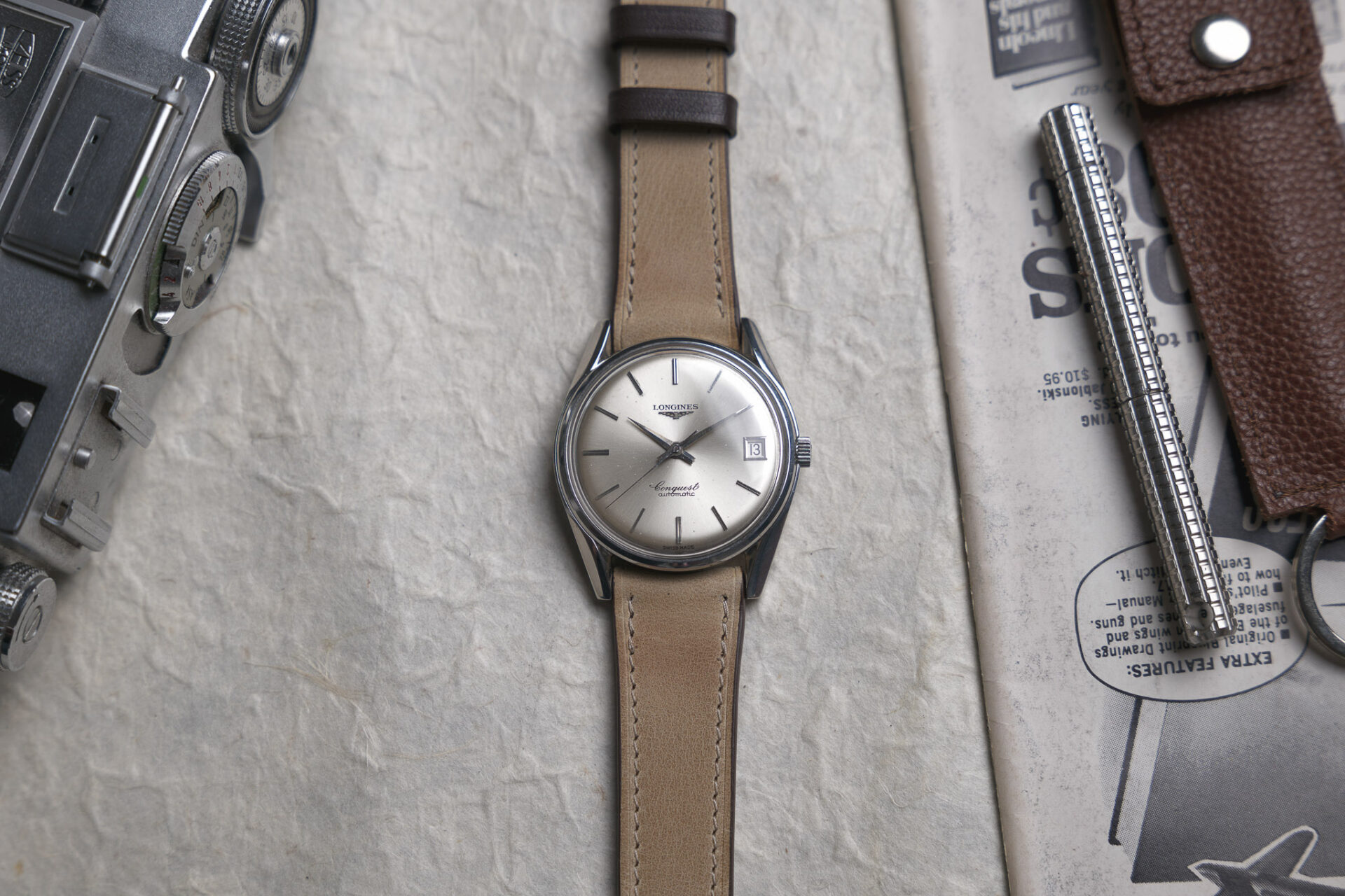 Longines Conquest Automatic - Sélection de montres vintage Joseph Bonnie de juillet 2023