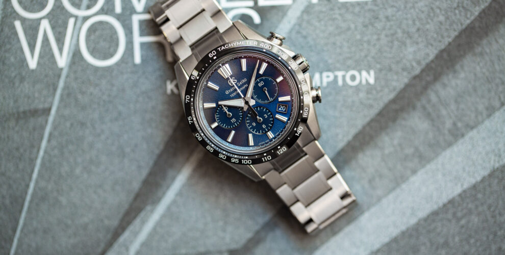 GRAND SEIKO TENTAGRAPH La dernière évolution du chronographe Grand Seiko