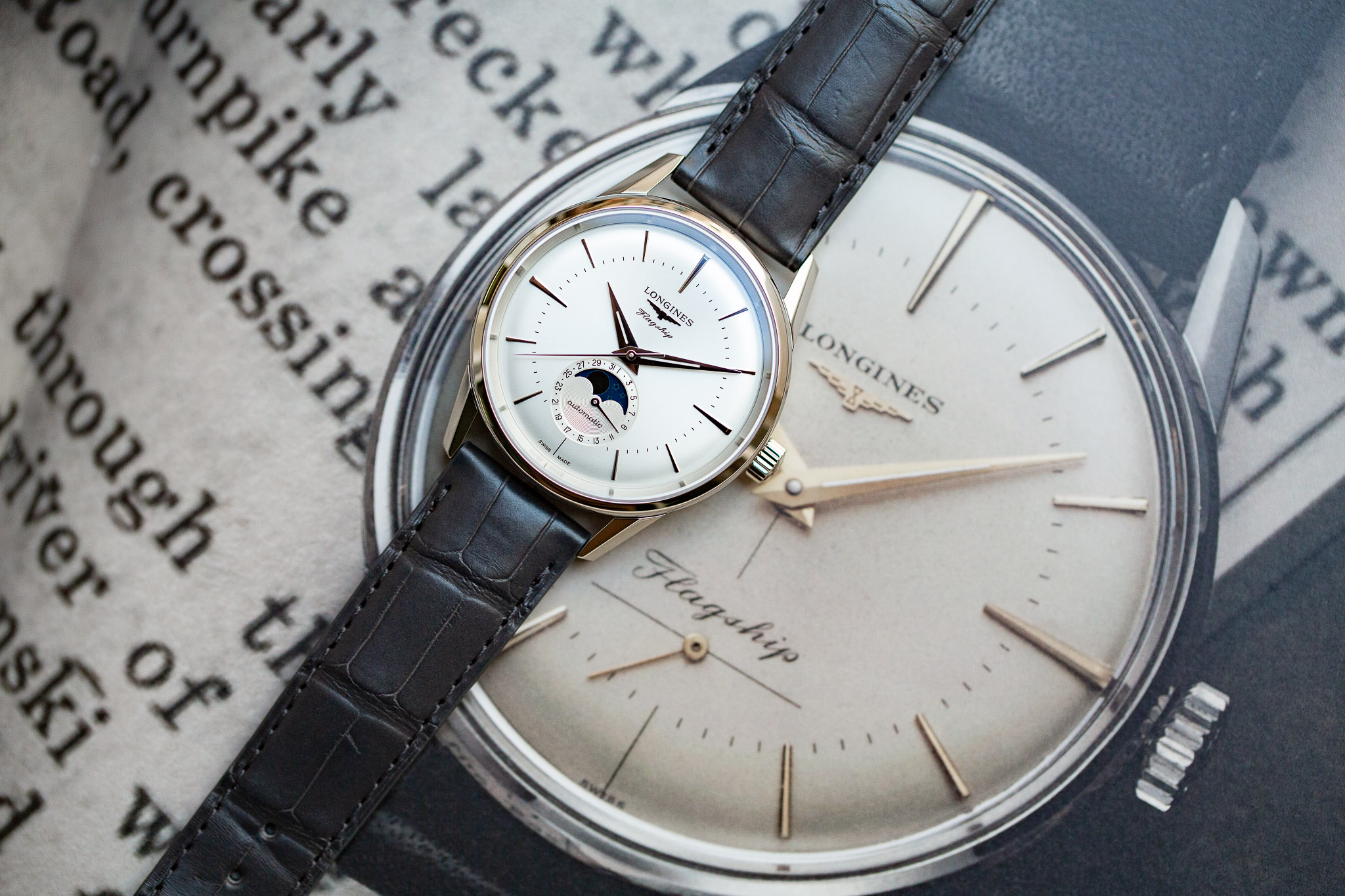 Longines Flagship Heritage Moon-phase Time And Watches The, 50% OFF