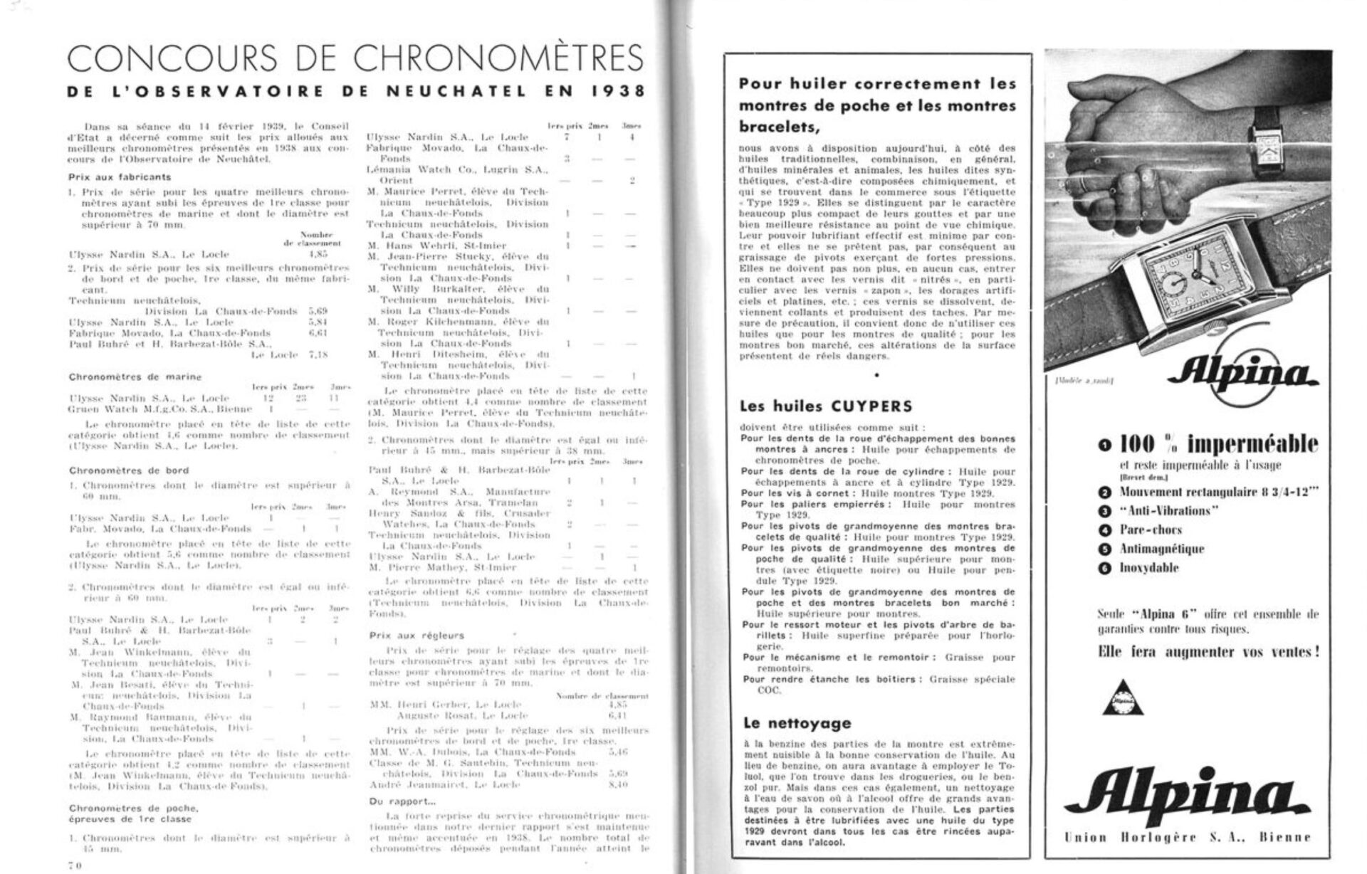 Journal de l'Horlogerie