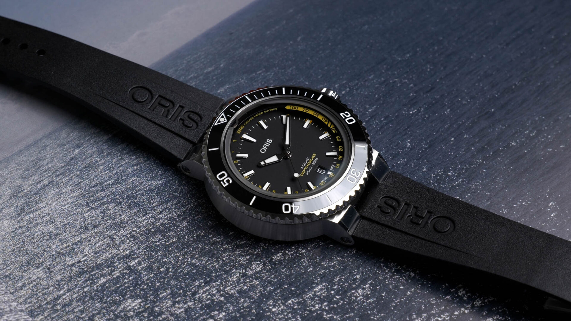 Oris Aquis Depth Gauge